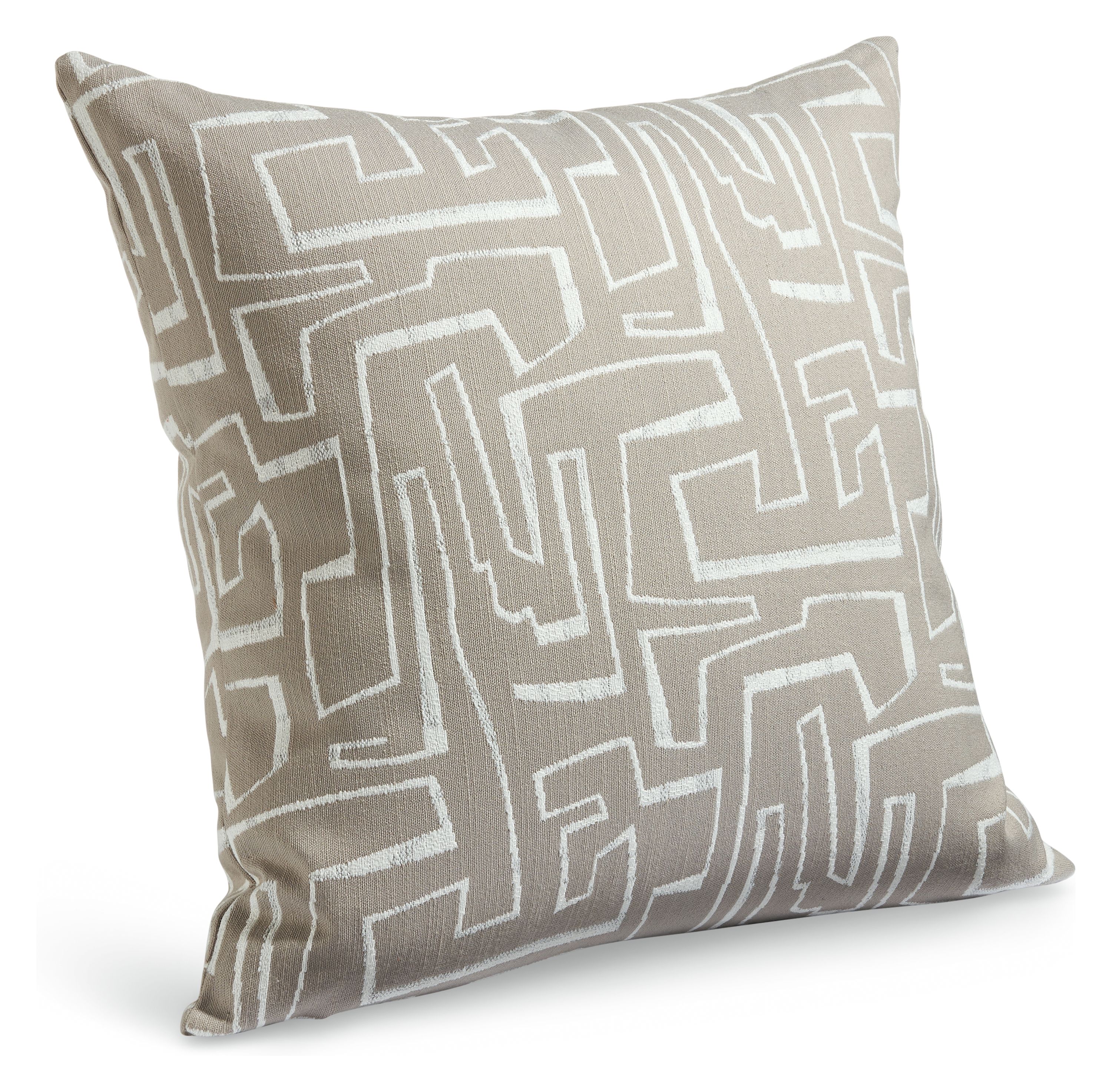 Theon 20w 20h Outdoor Pillow in Beige