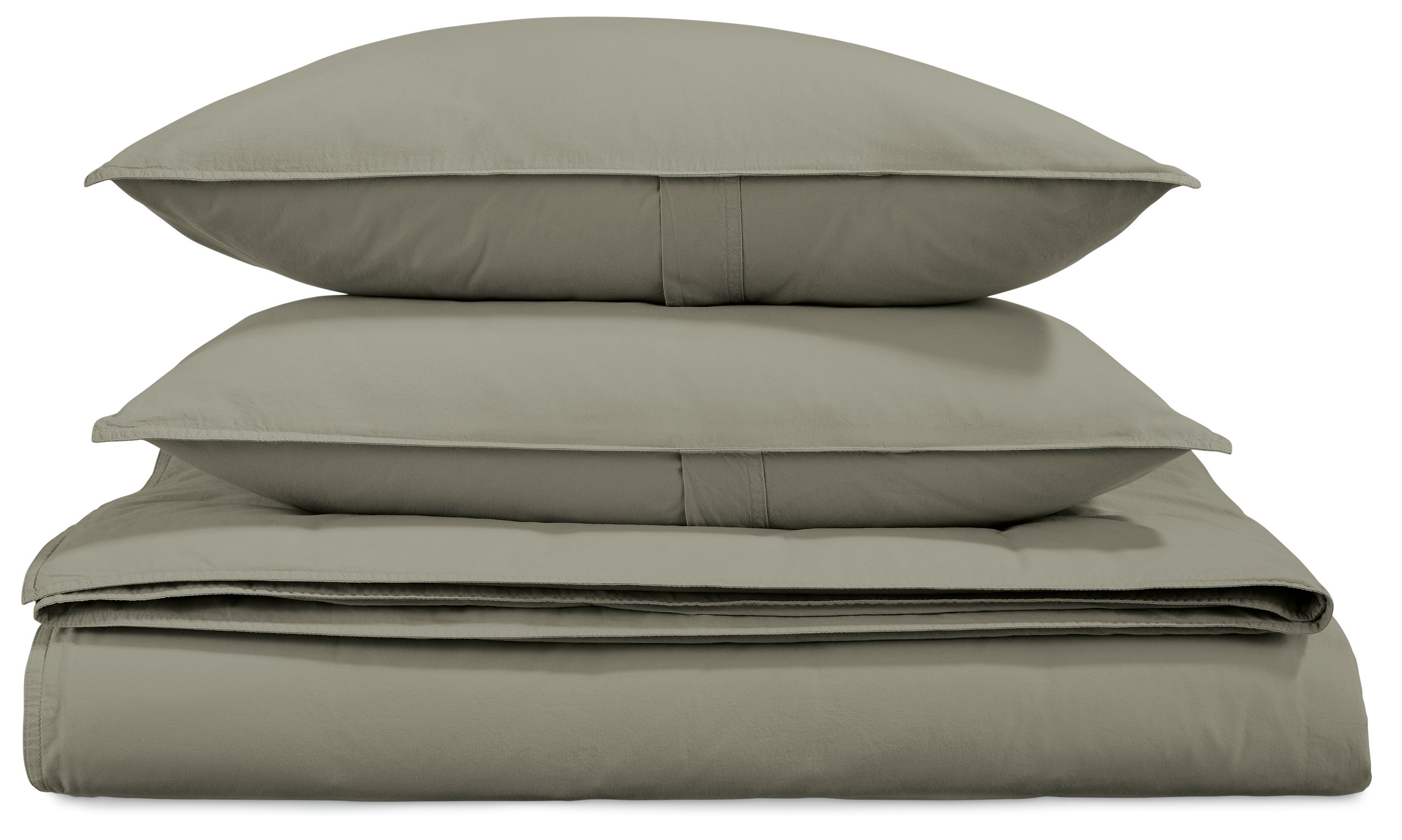 Soft Washed Cotton Percale Duvet Sets