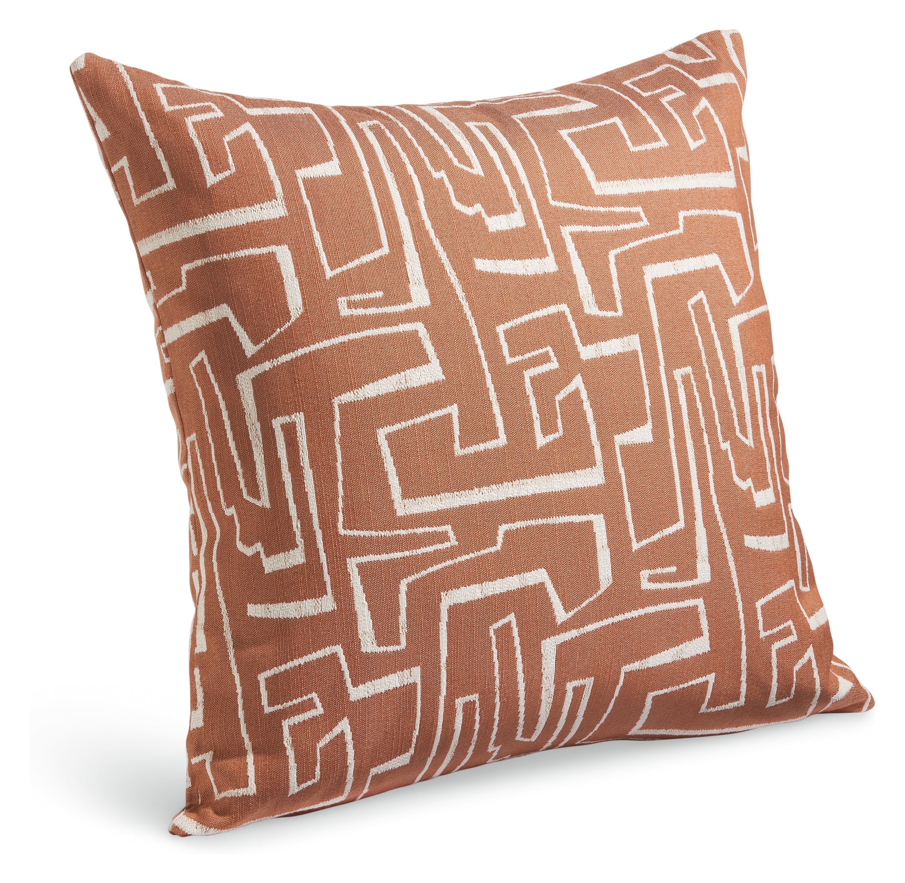 Theon 20w 20h Outdoor Pillow in Rust