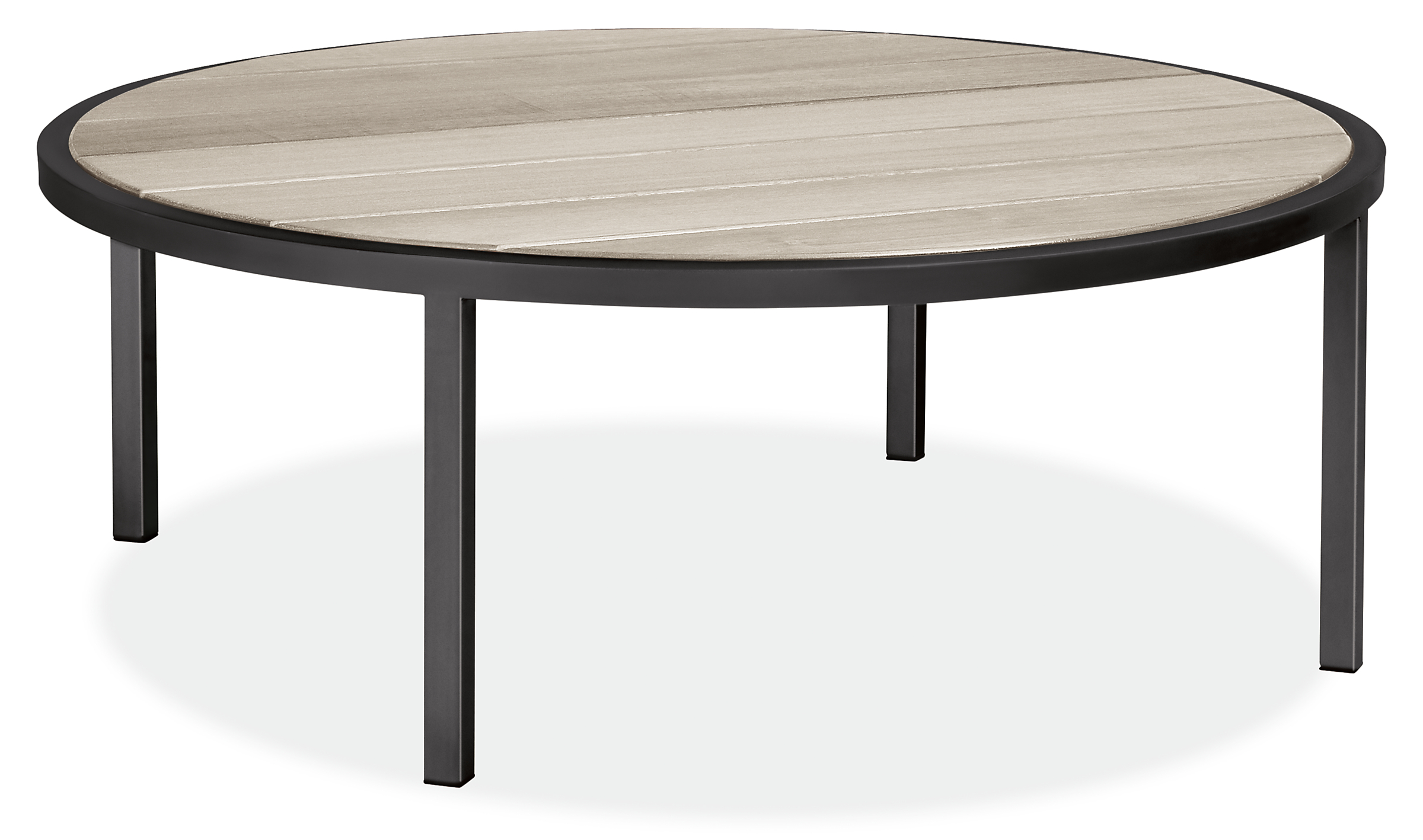 Montego Round Coffee Table in Urban Wood