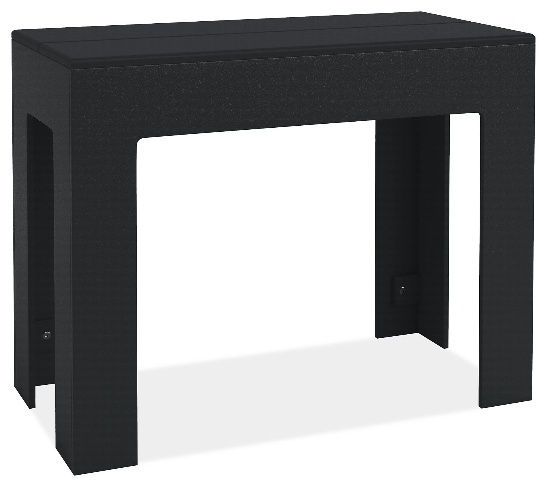 Henry 24w 12d 20h Side Table in Black