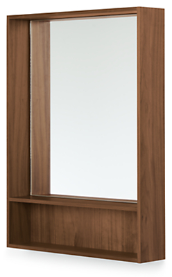Durant Wall Mirror With Shelf Modern Mirrors Modern Home Decor Room Board