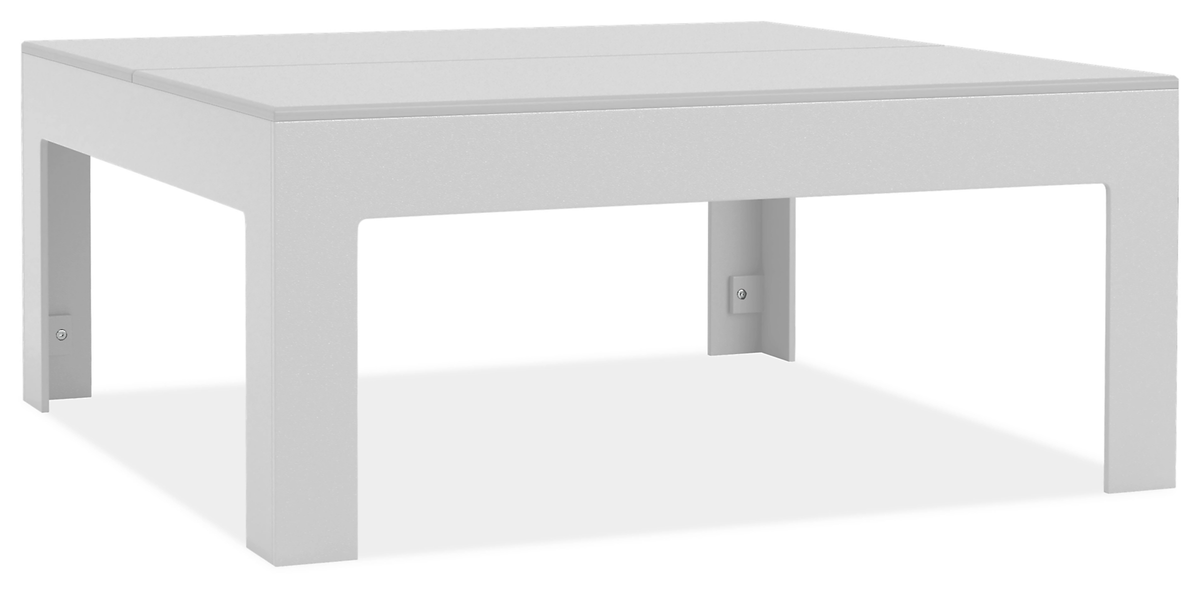 Henry 36w 36d 16h Coffee Table in White