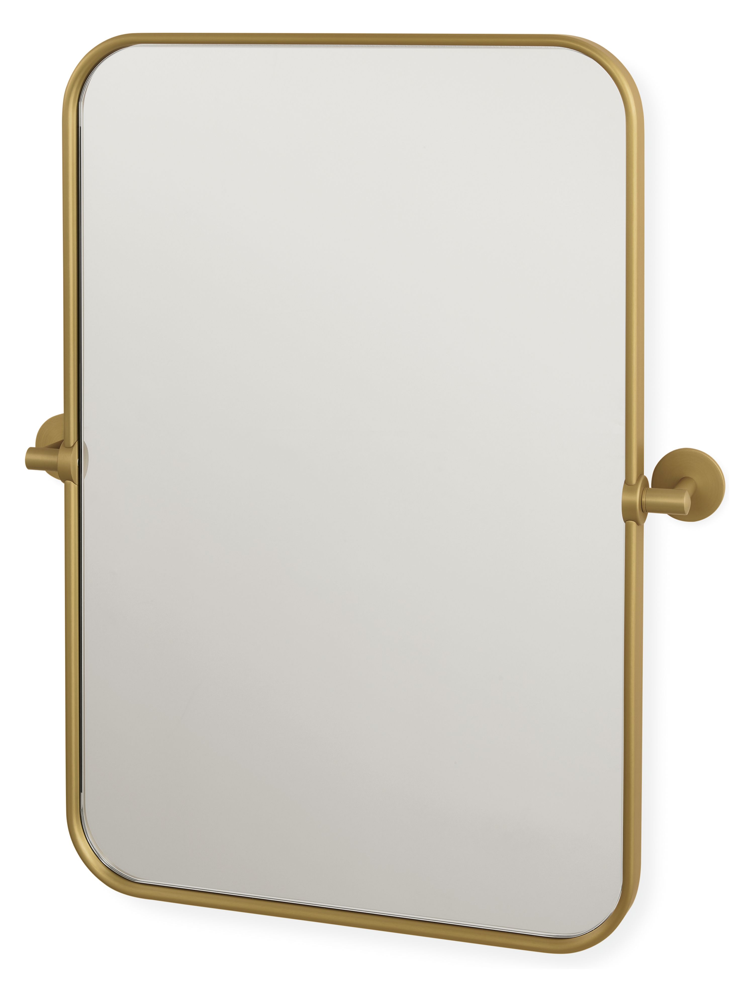 Lyndale 24w 4.5d 36h Wall Mirror in Brushed Gold