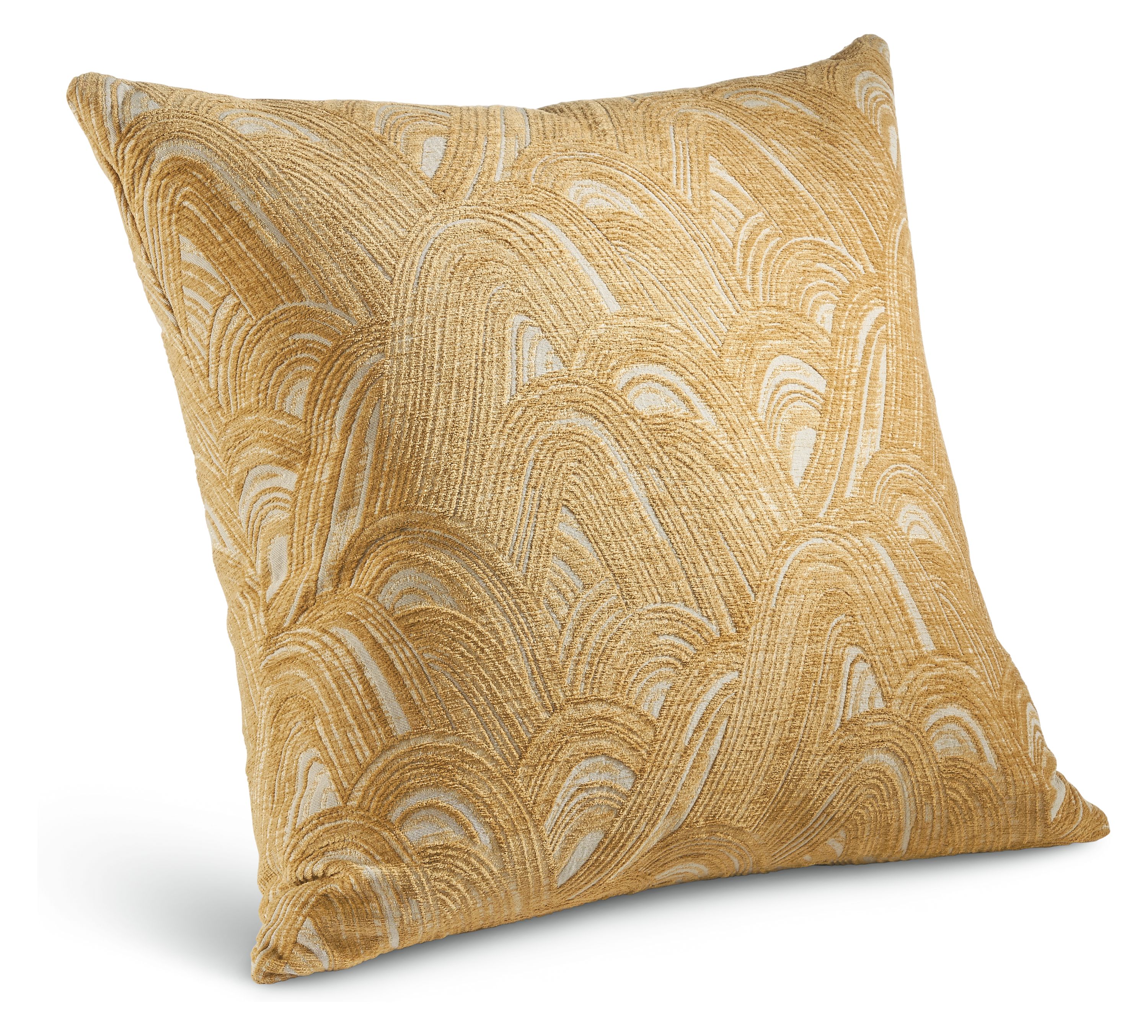 Bergman 24w 24h Throw Pillow Cover in Camel