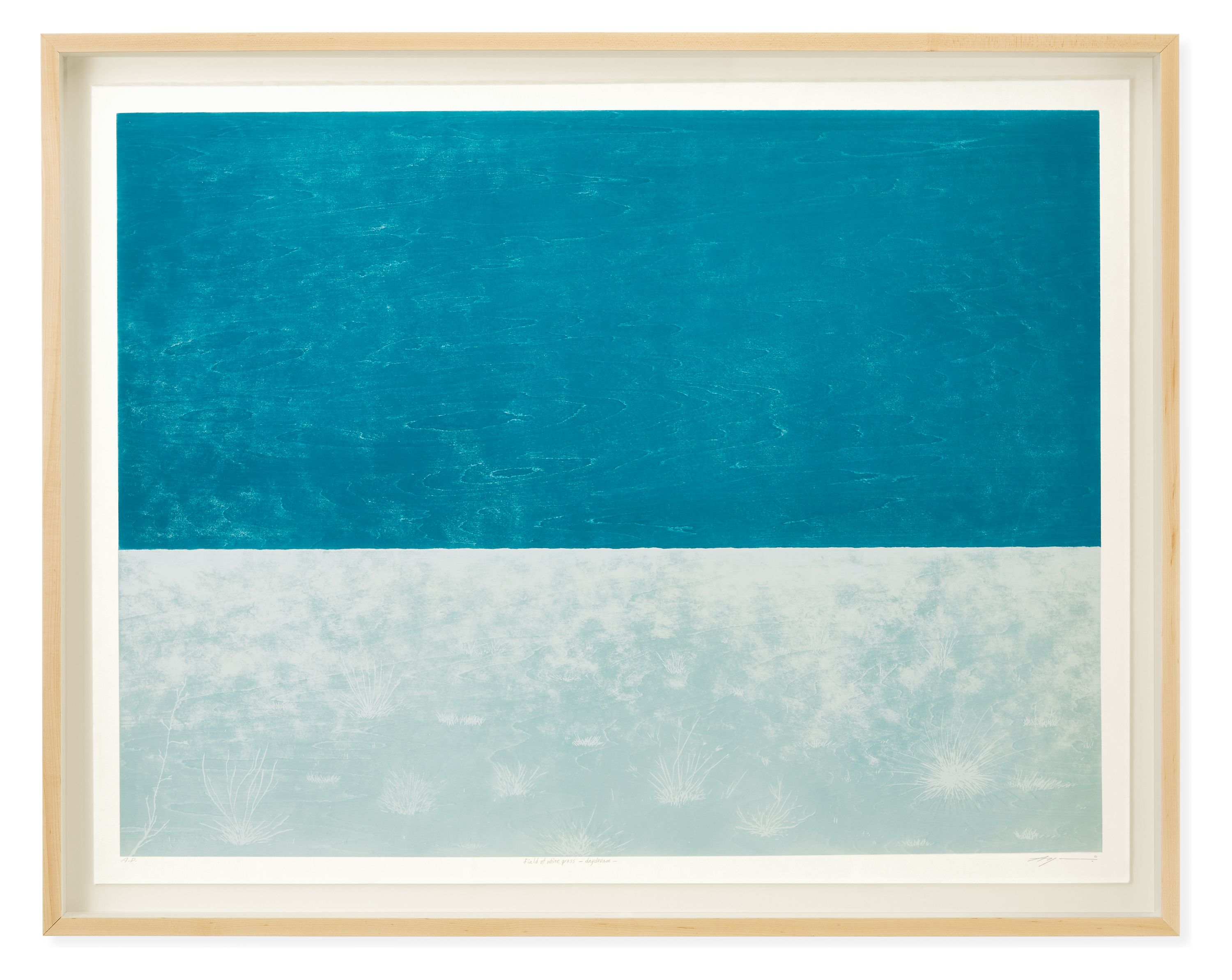 Ayomi Yoshida, Field of White Grass, Daydream, 2020, Limited Edition