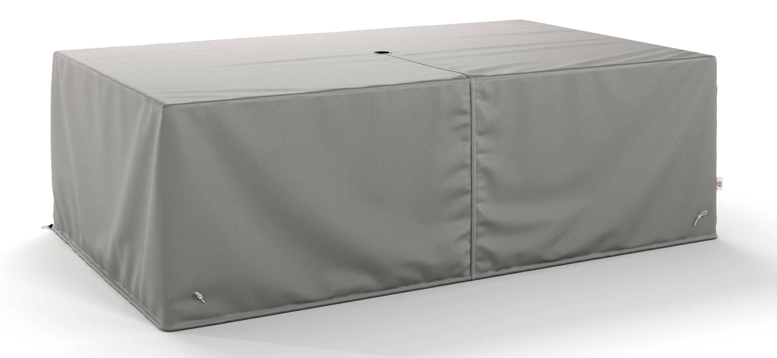 Outdoor Cover for Table/Chairs w/Umbrella Hole 90w 54d 28h with Hooks