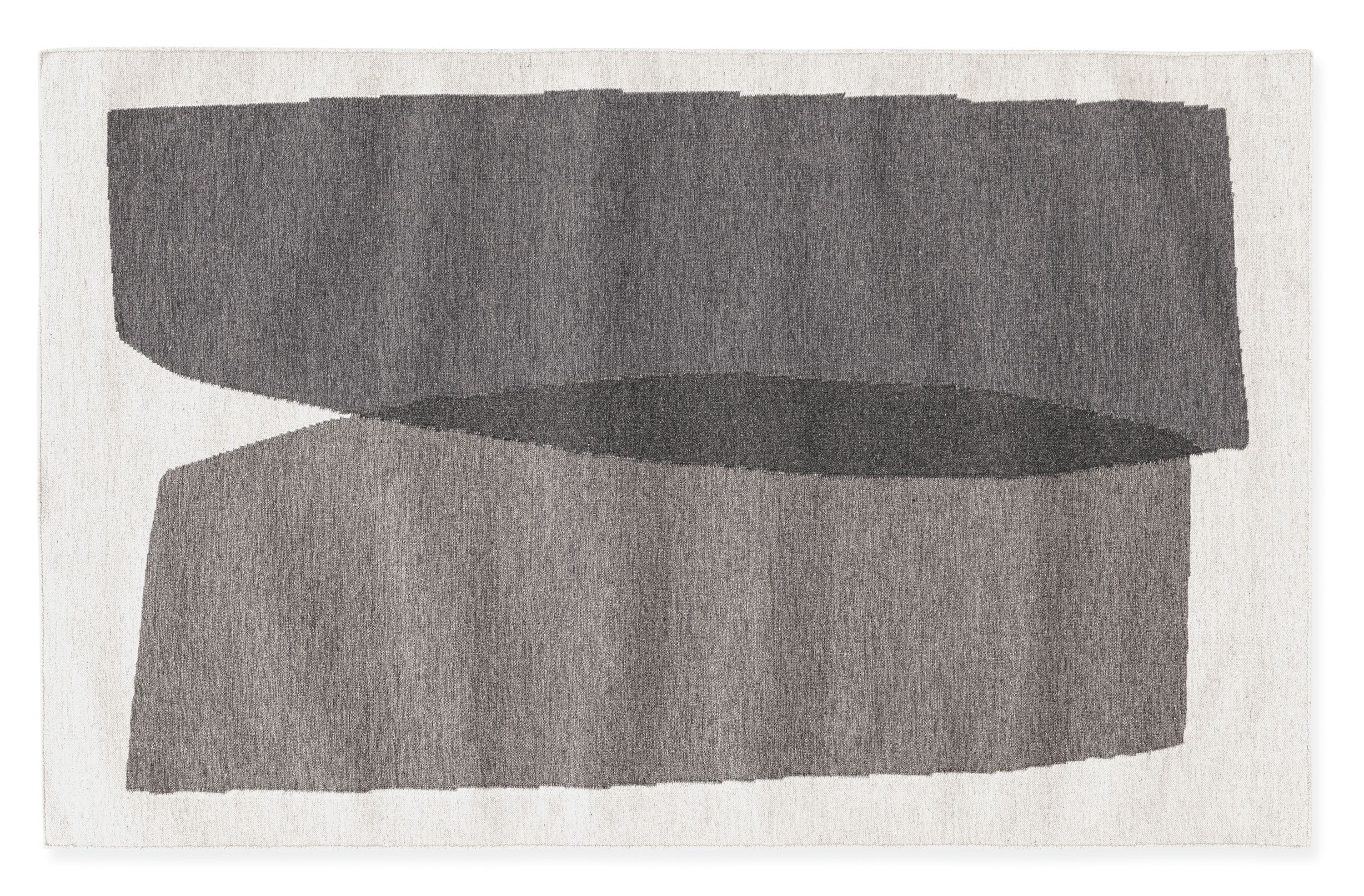 Veil 5'x8' Rug in Grey