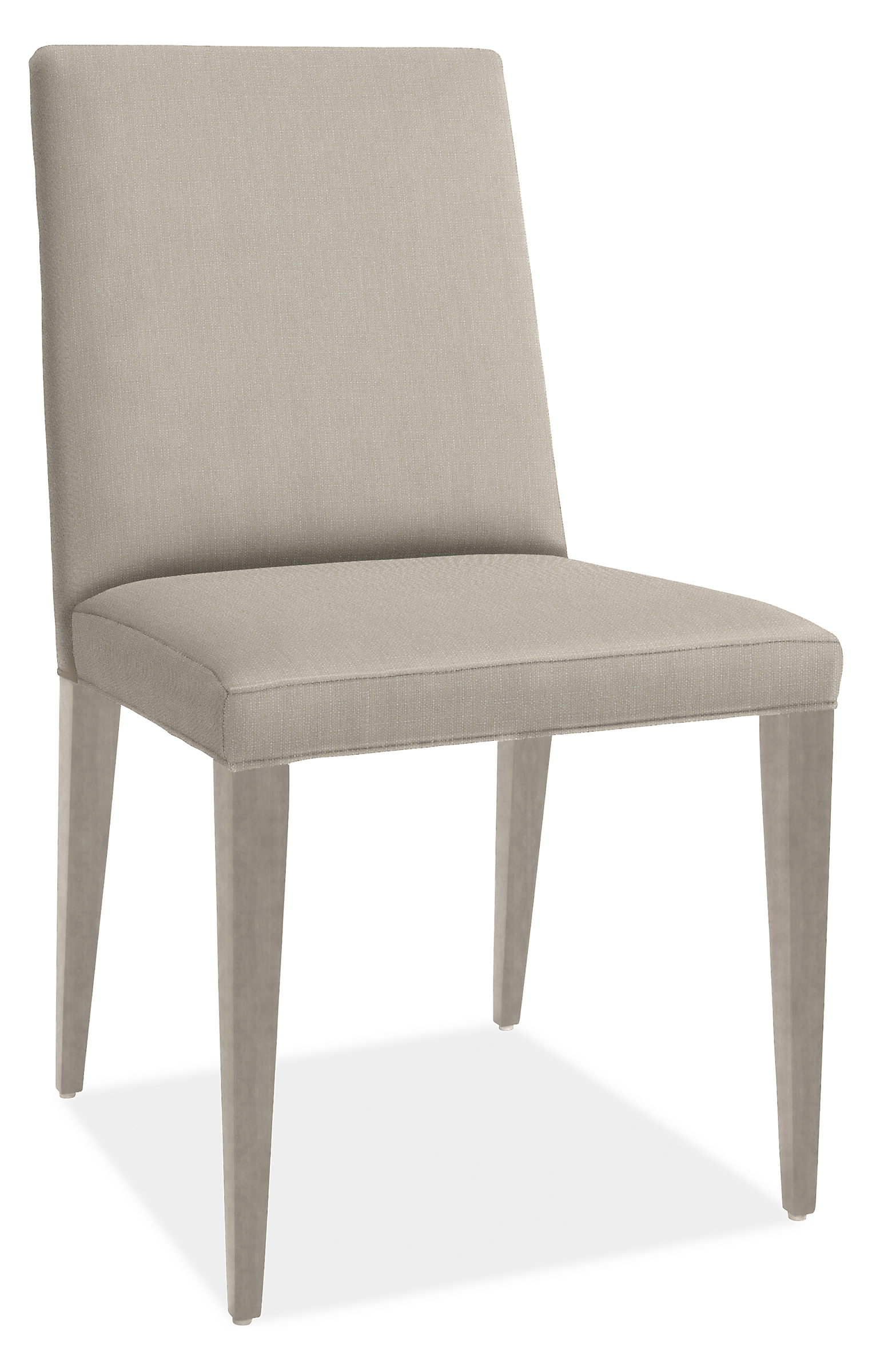 Ava High-Back Side Chair in Hines Oatmeal Shell Legs