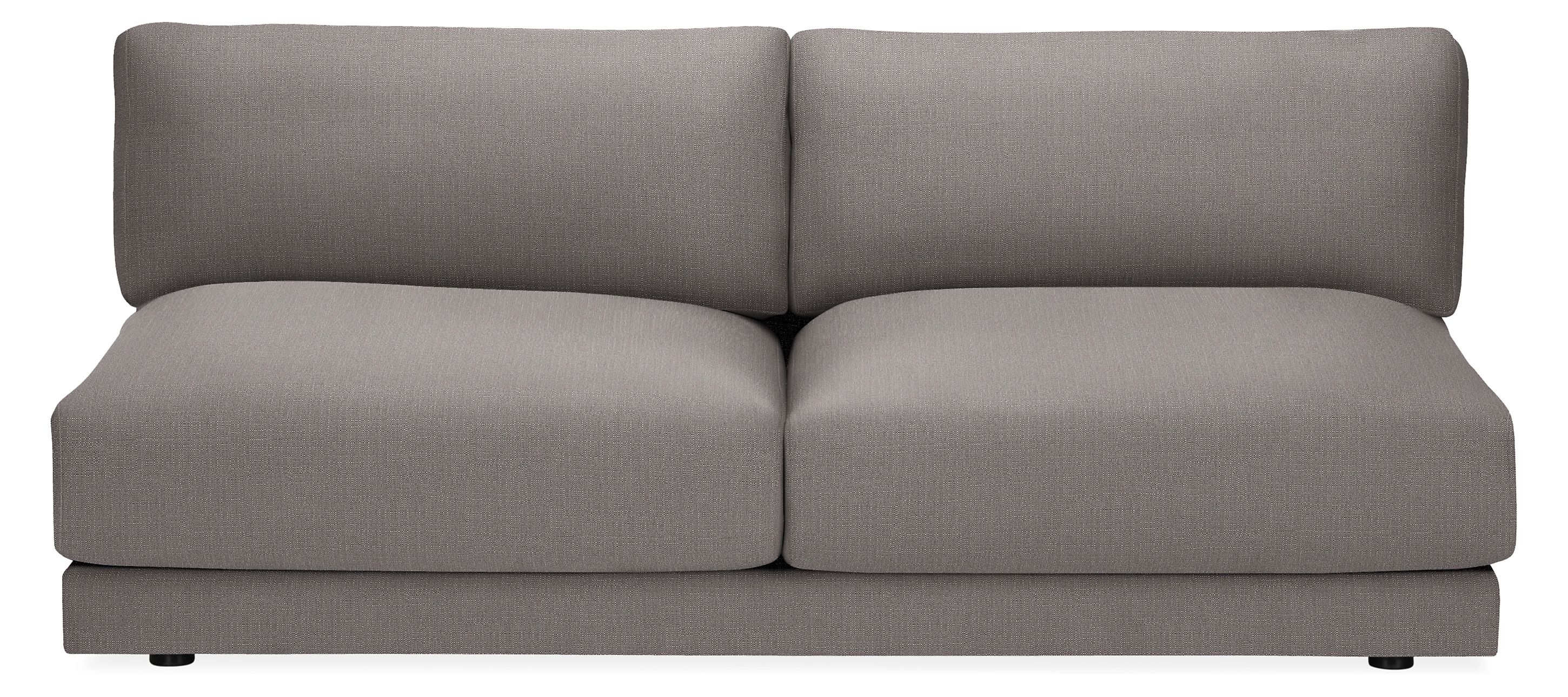 Clemens Deep 78" Armless Sofa