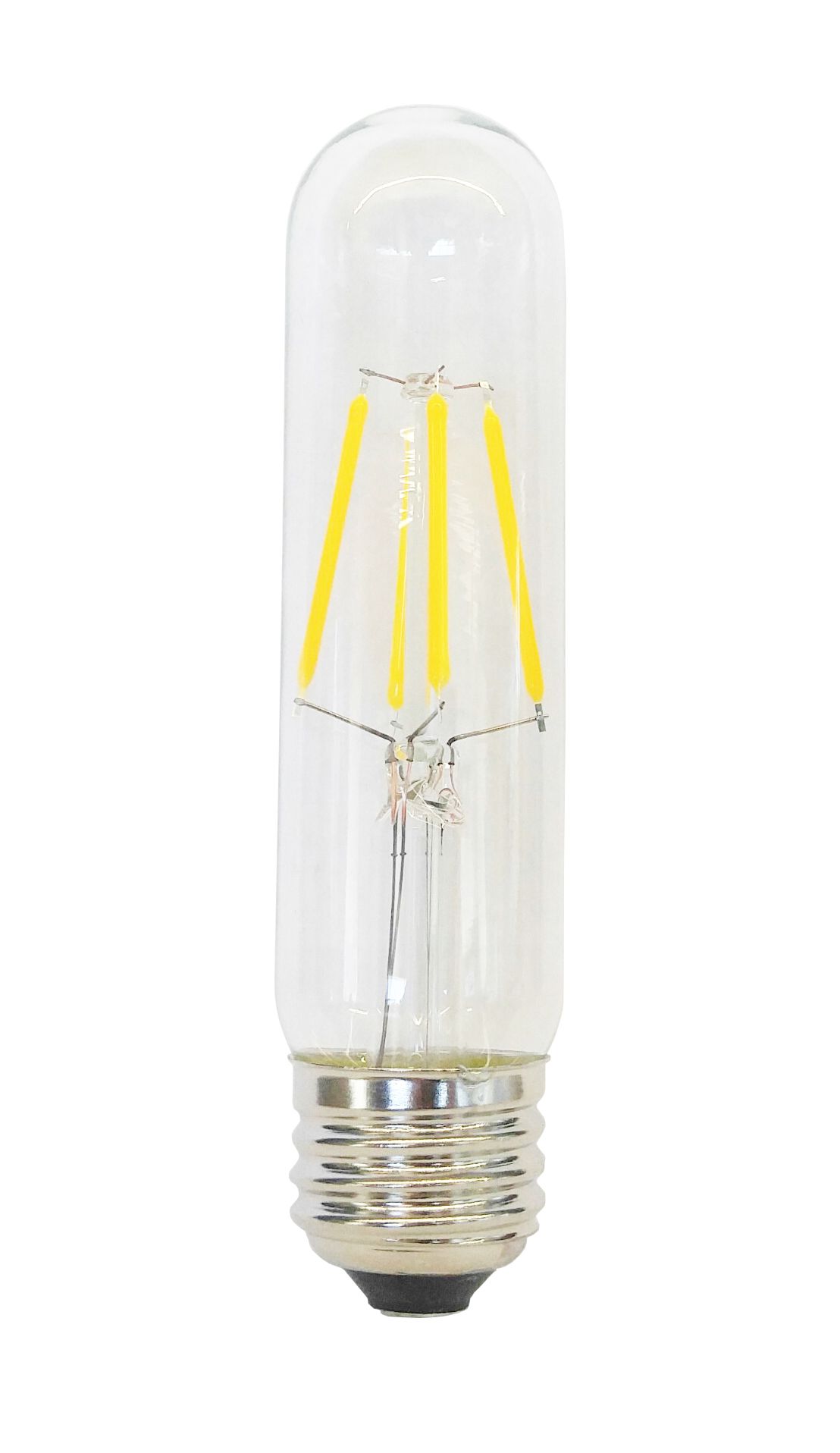 LED T10 Dimmable Filament Light Bulb, 40w Comparable
