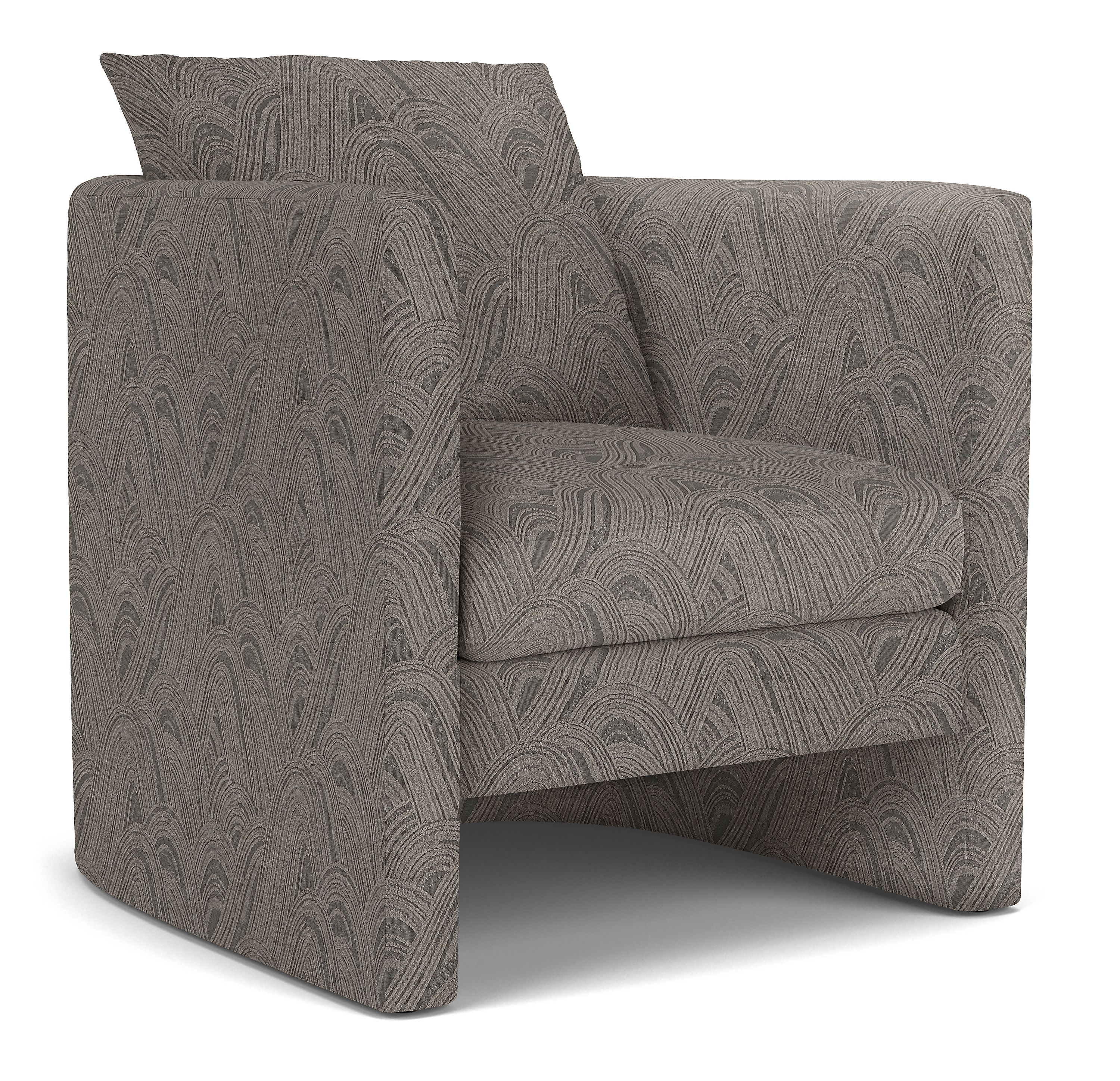 Silva Chair in Noloni Charcoal
