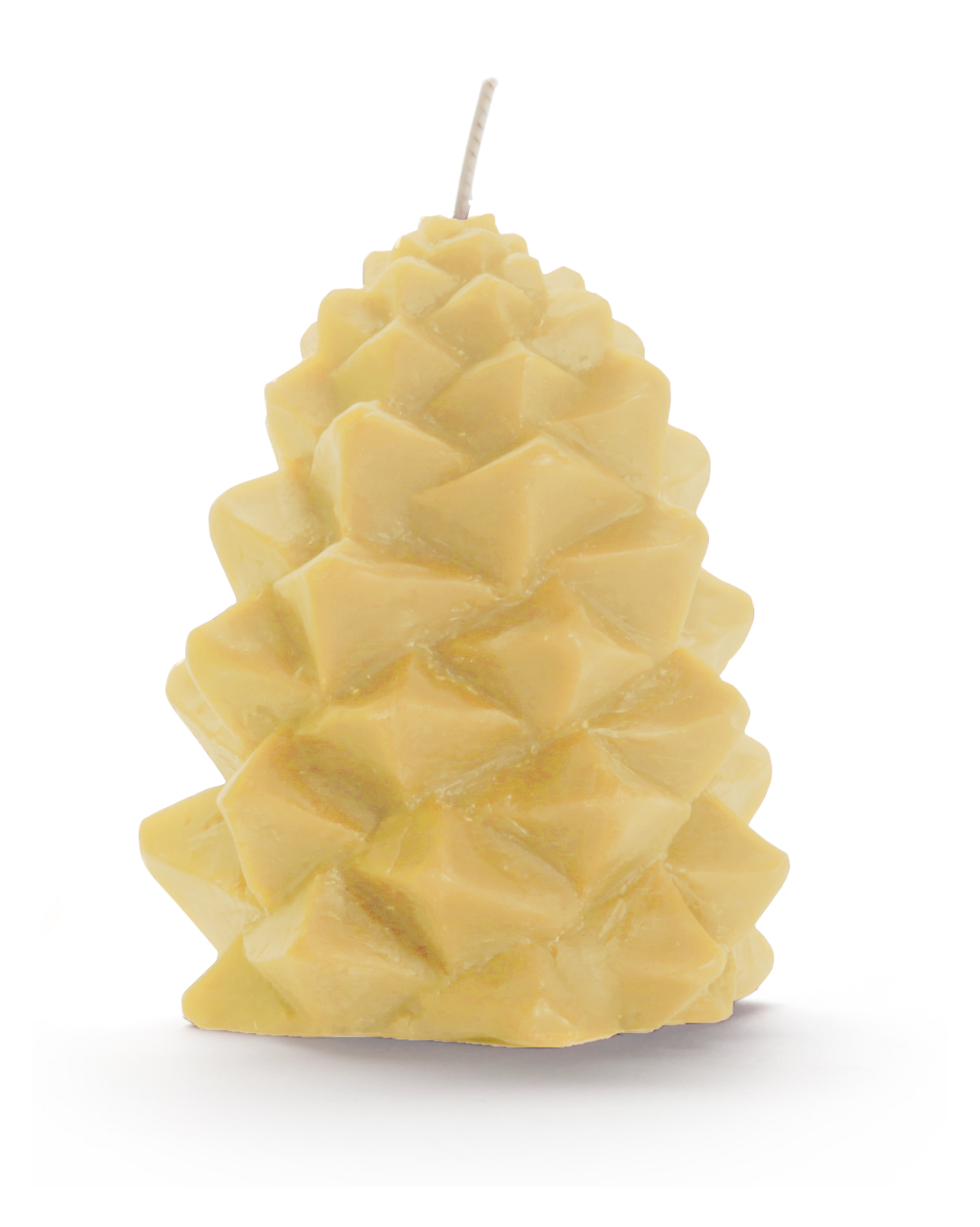 Glint Medium Pinecone Candle in Natural