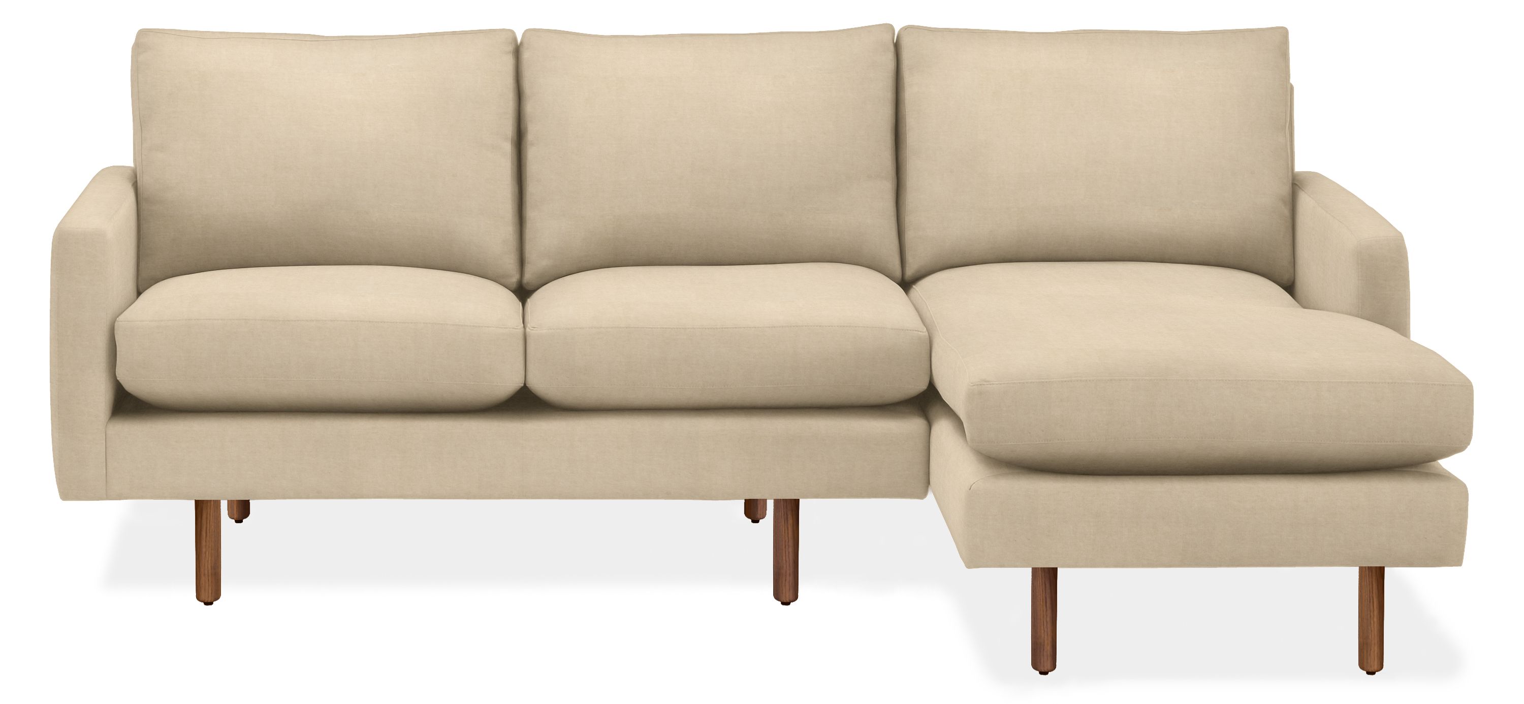 Jasper 87" Sofa with Right-Arm Chaise
