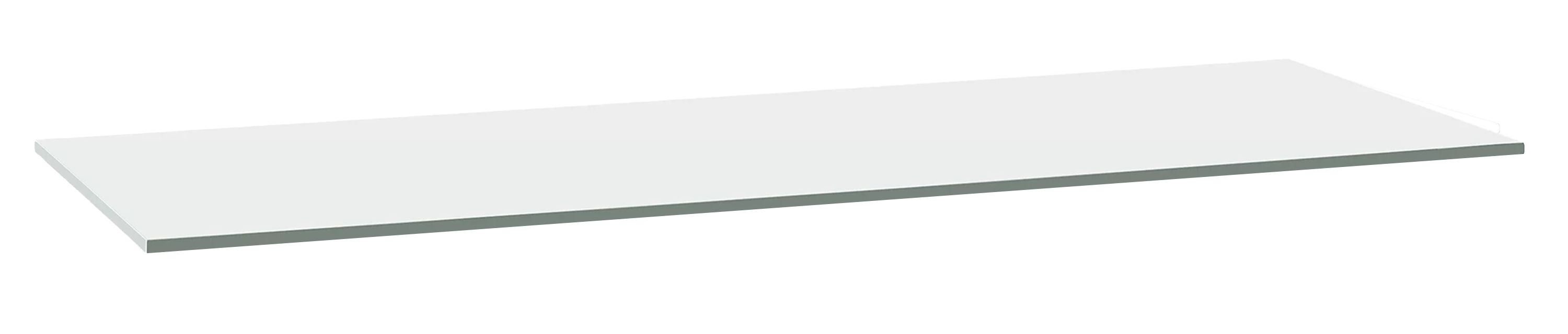 96w 36d White Tempered Glass Top