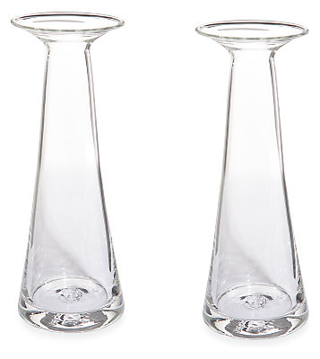 Laurel Small Set of Two Taper Candle Holders
