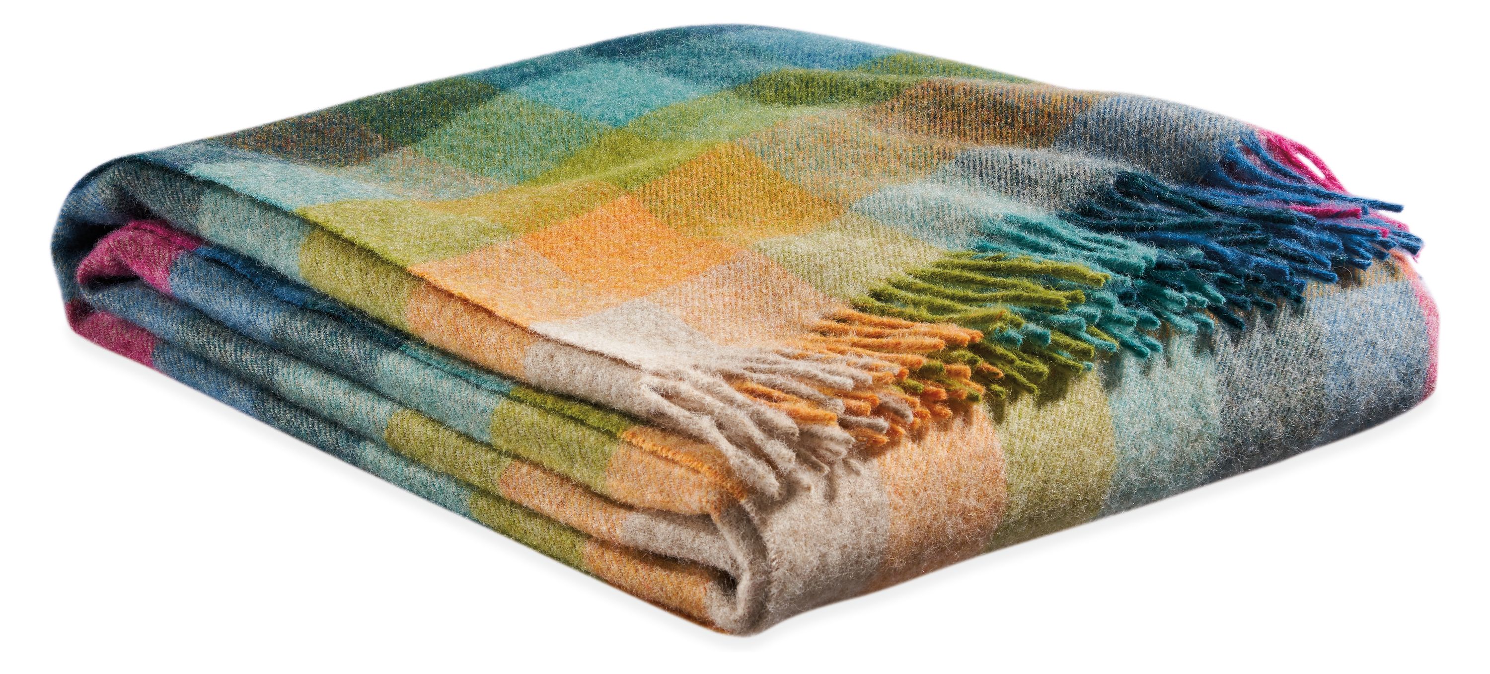 Colorful discount throw blankets