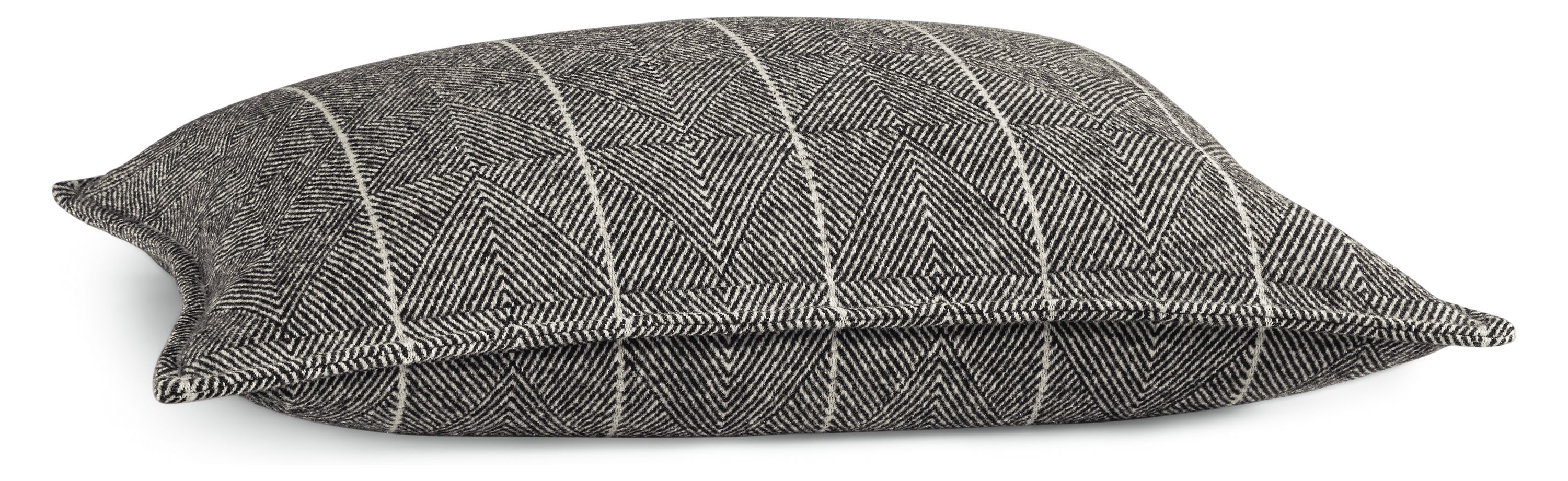 Gable Euro Sham in Black