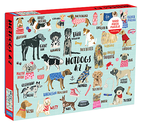 Family Hot Dogs A-Z Puzzle