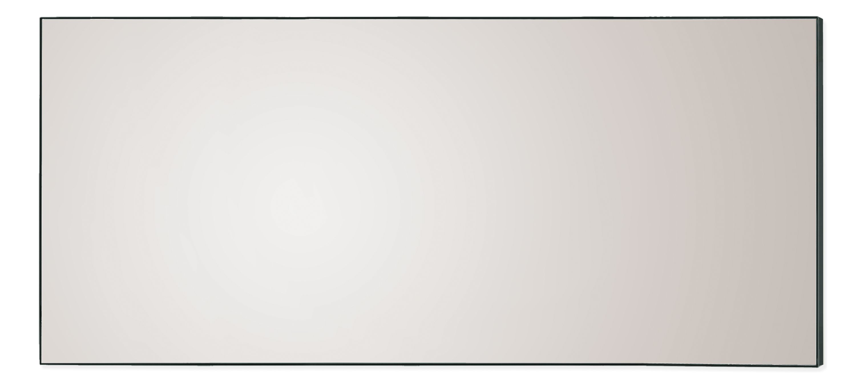 Infinity 42w 72h 2d Wall Mirror in Onyx Gloss