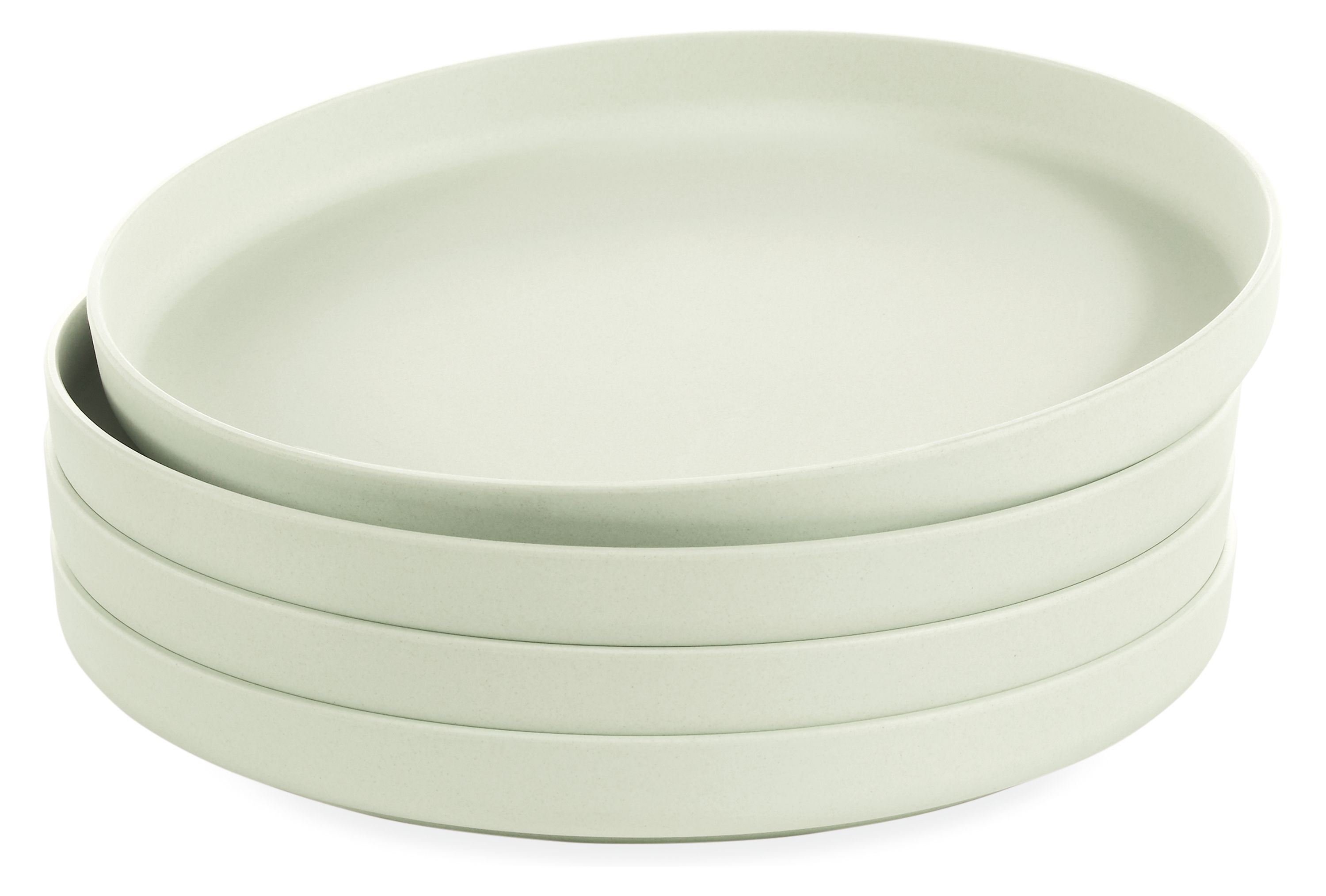 Namu 8 diam Salad/Dessert Plate Set of Four in Off-White