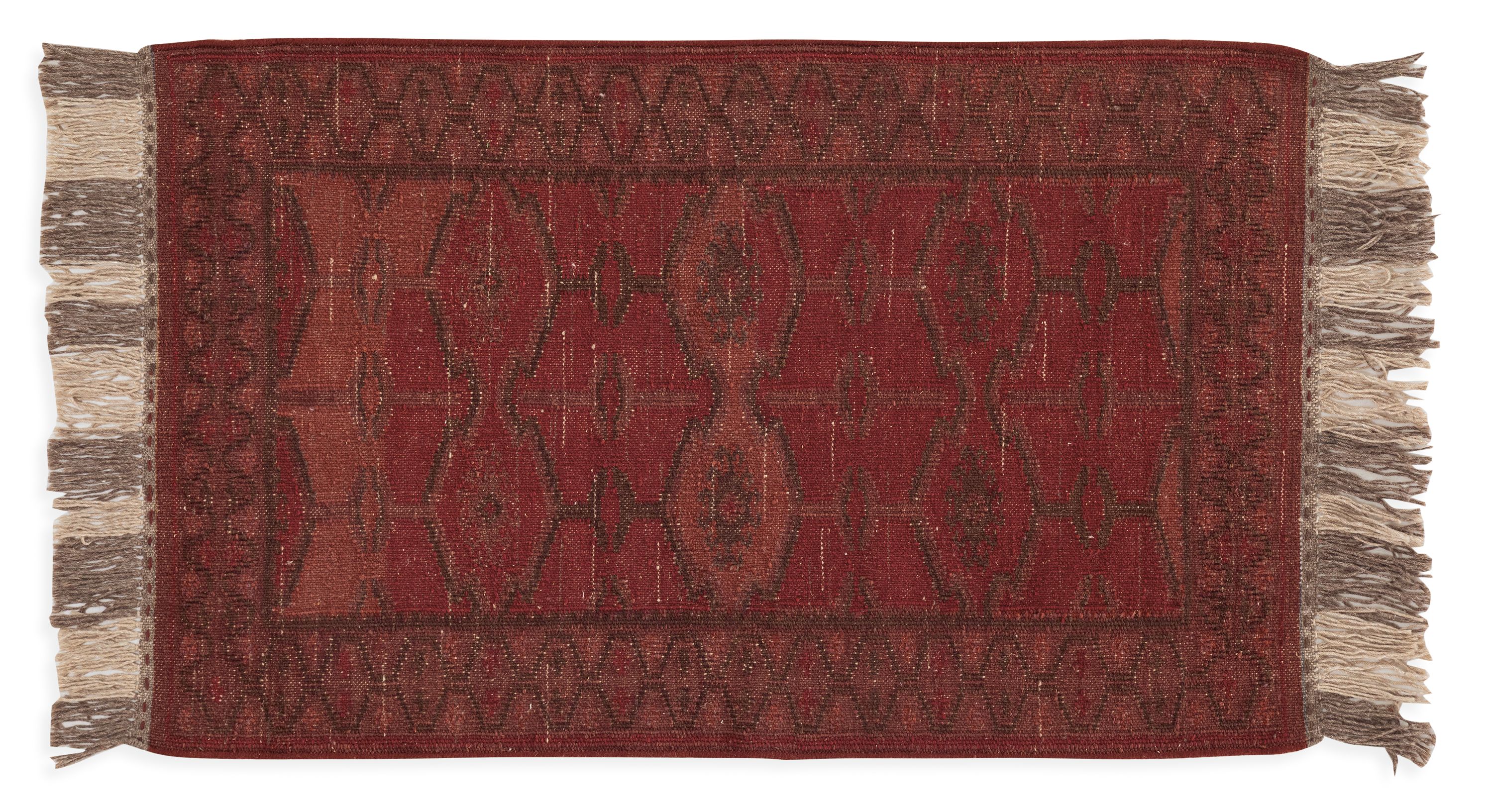 Tamsa 2'6"x6' Rug in Rust