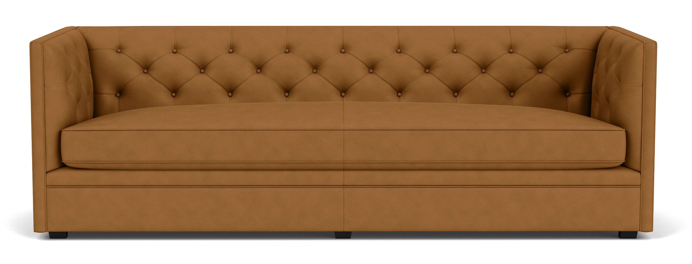 Macalester 90" Sofa in Urbino Camel Leather