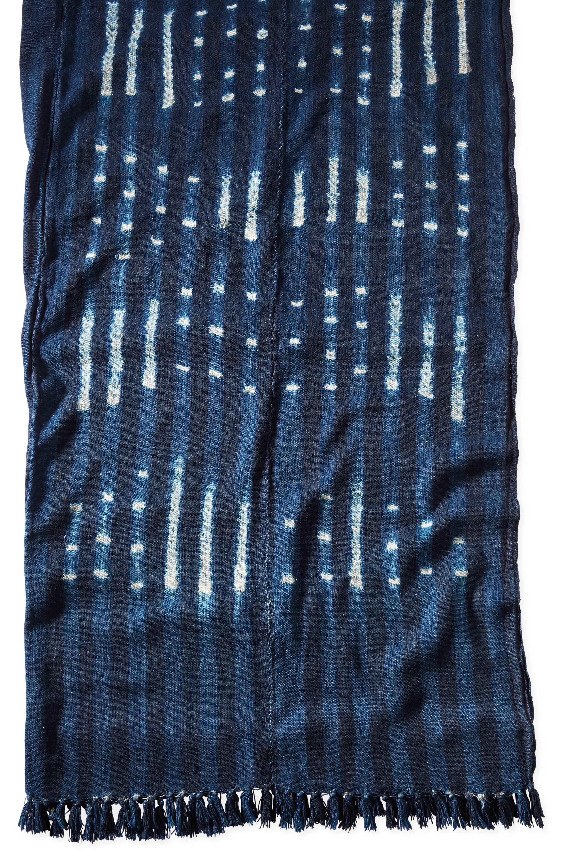 Gouro Vintage African Textile Throw Blanket