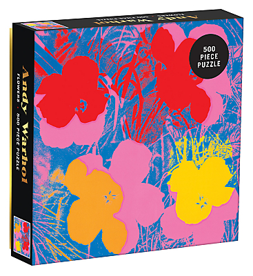 Andy Warhol Flowers Puzzle