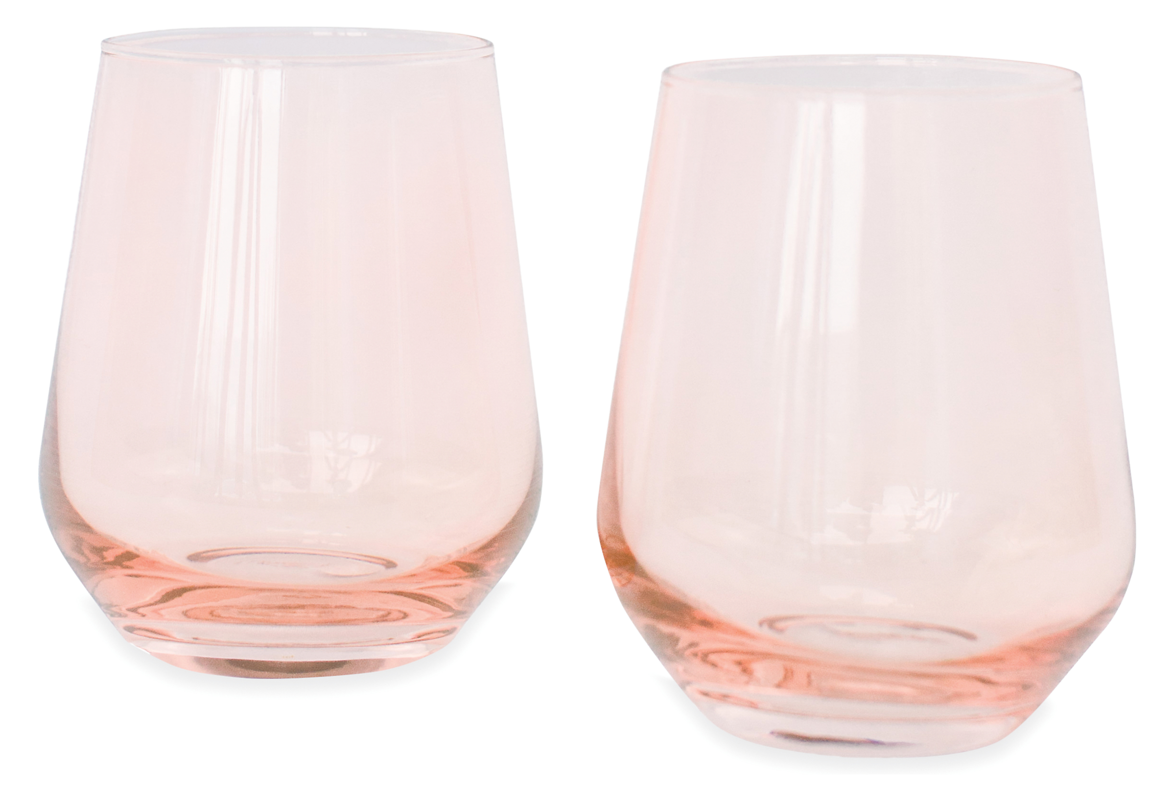 Estelle Stemless Wine Glass Set of Two