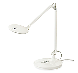 Element Disc LED 18h Table Lamp with Power Base