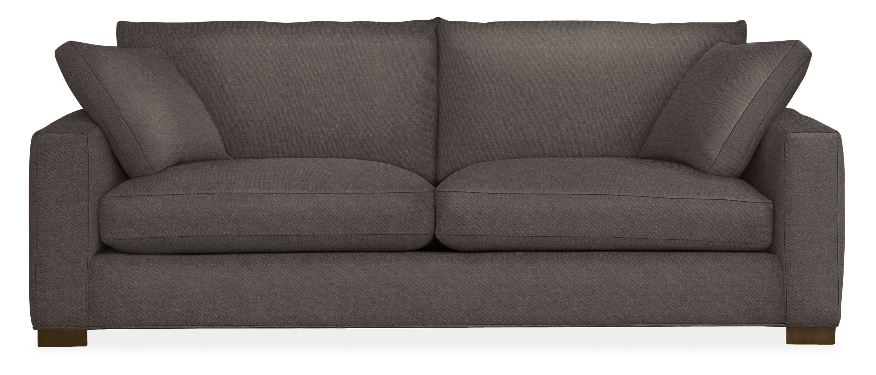 Metro 88" Fold-out Sleeper Sofa in Gino Charcoal