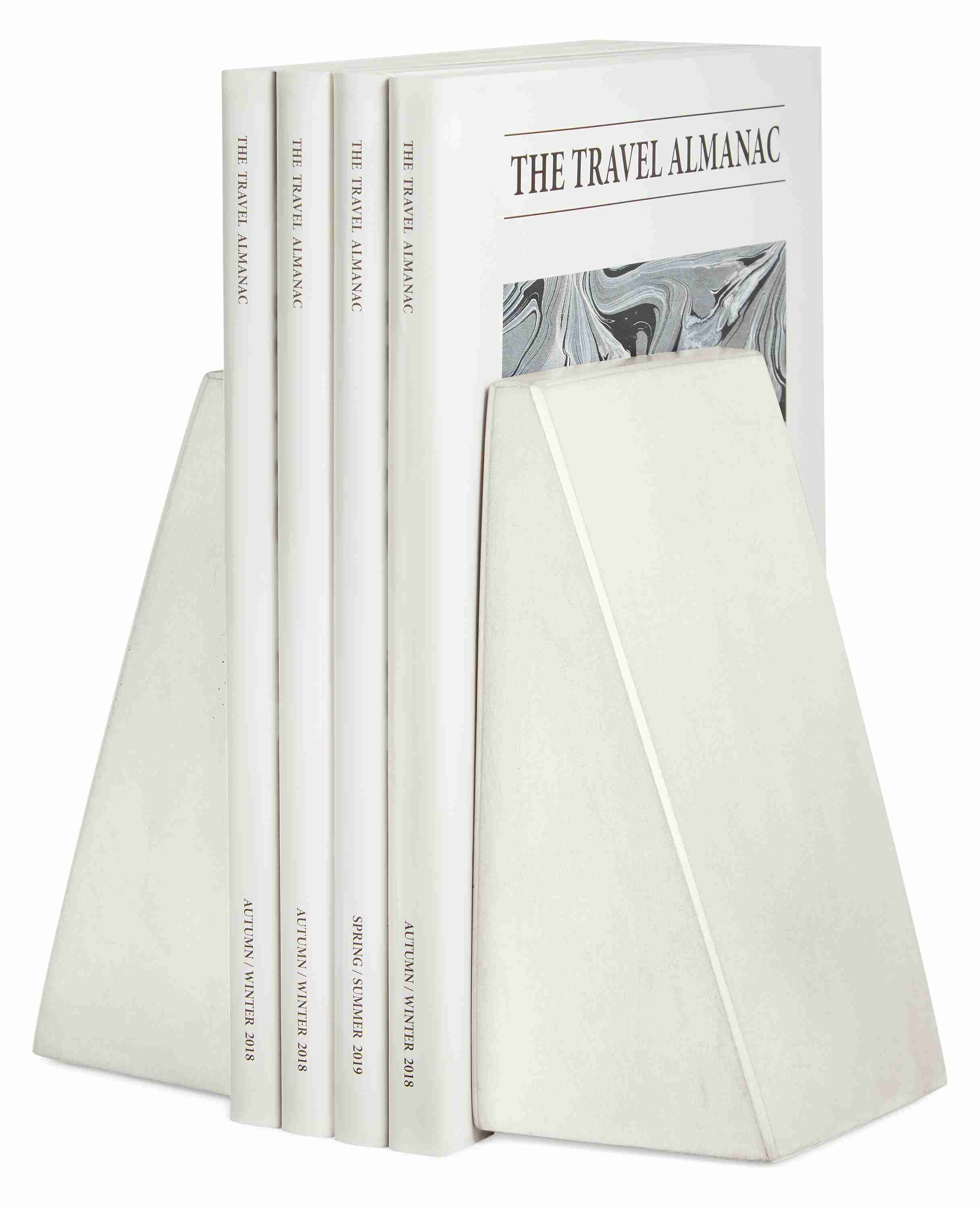 Edge Bookends, Set of 2