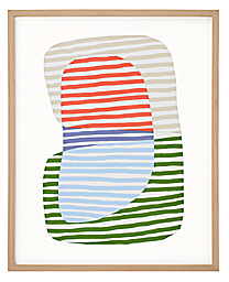 Jorey Hurley, Abstract Stripes II