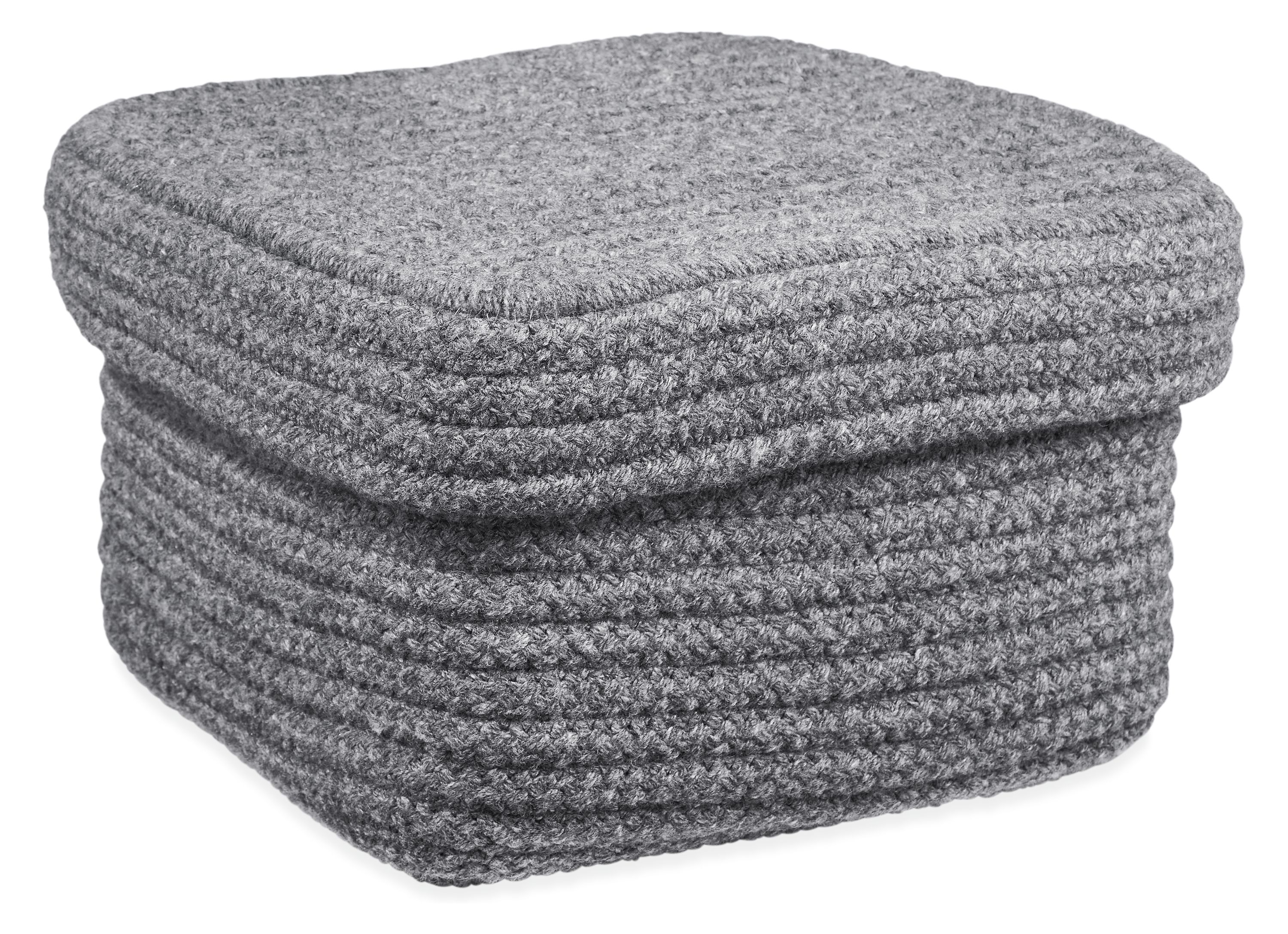 Kori 12w 12d 8h Square Storage Basket with Lid