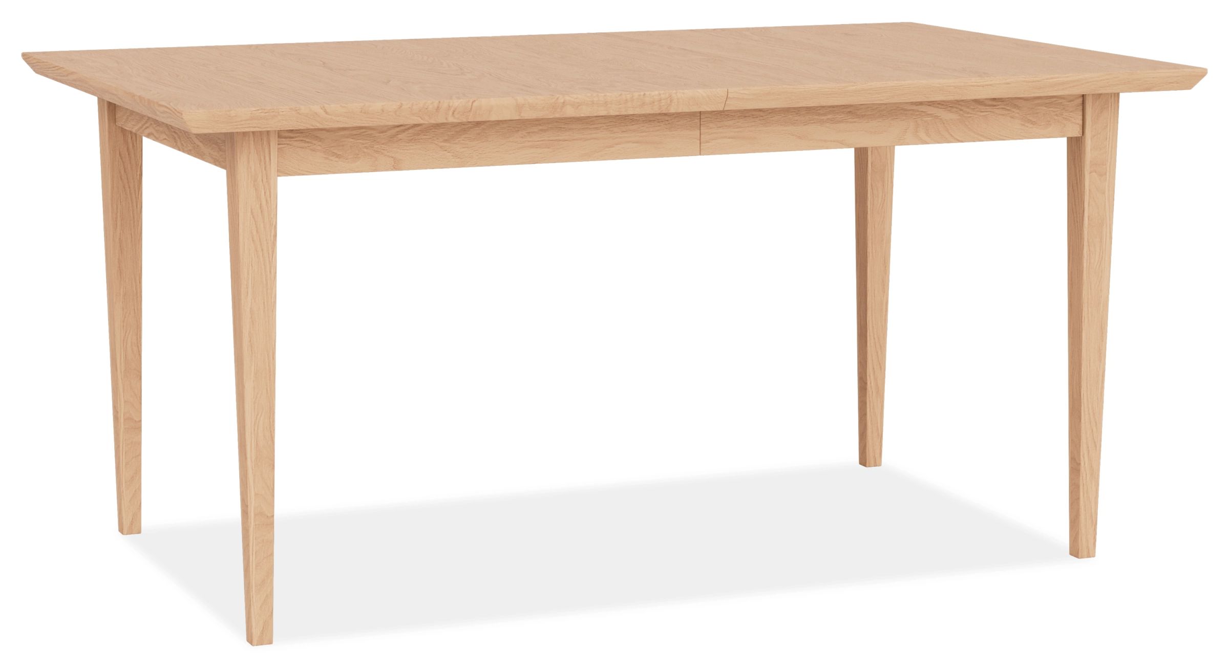 Adams 60w 40d 30h Extension Table in Oak with Salt Stain