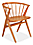 Soren Arm Chair with Wood Seat