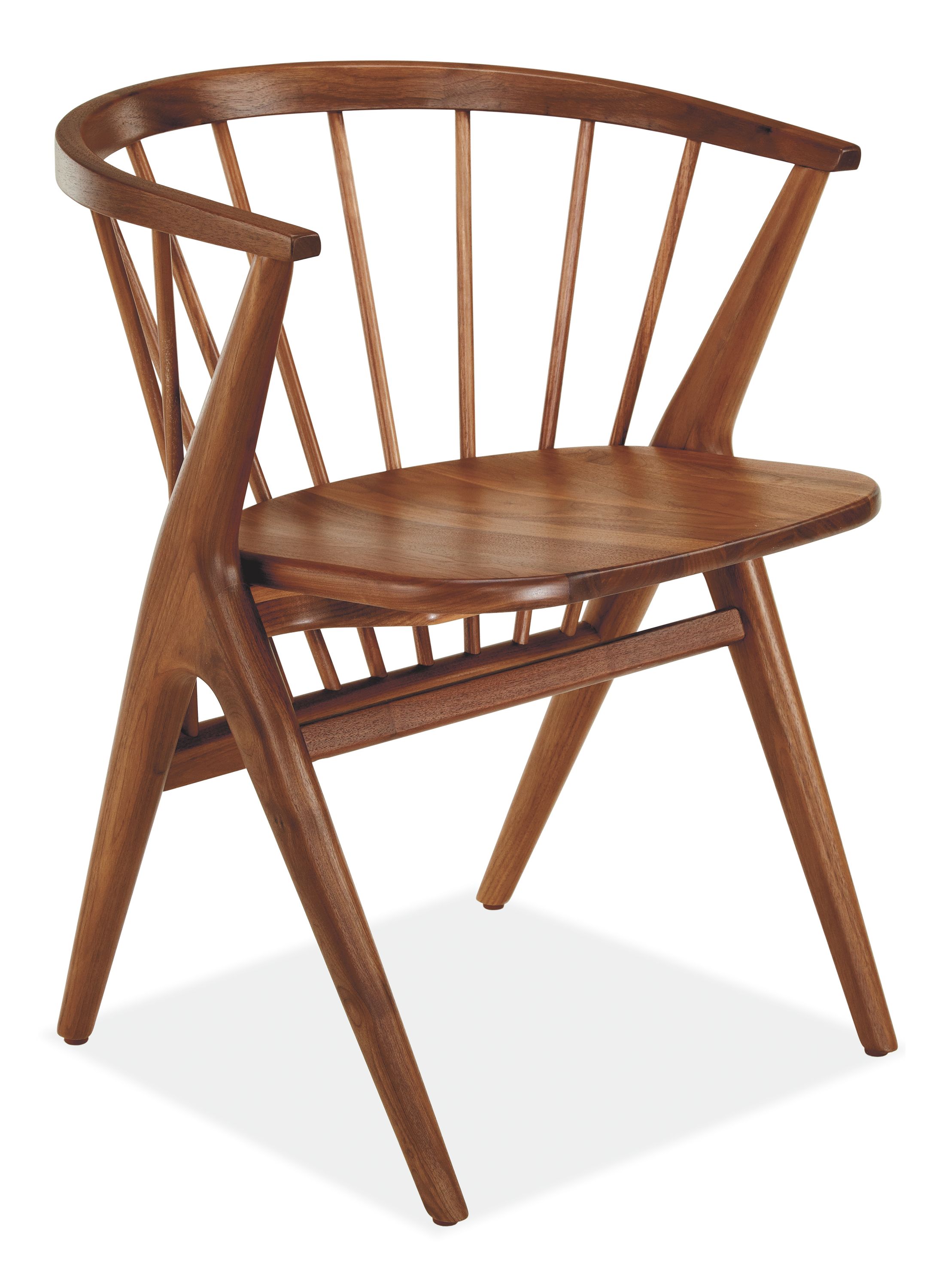 Soren Arm Chair with Wood Seat