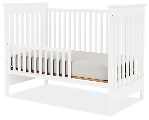 Nest Crib with Toddler Bed Conversion Rail