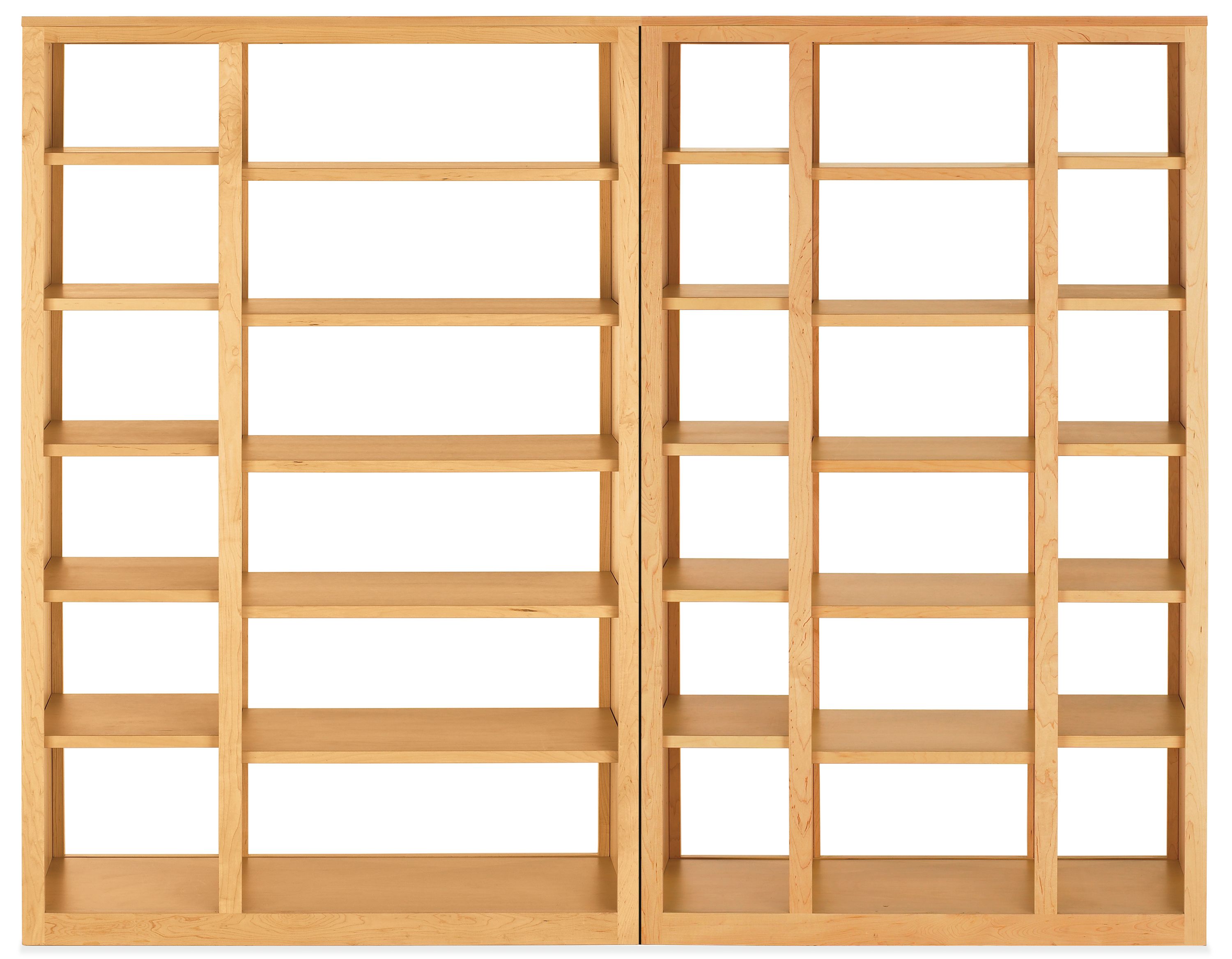 Woodwind 92w 17d 72h Open-Back Wall Unit