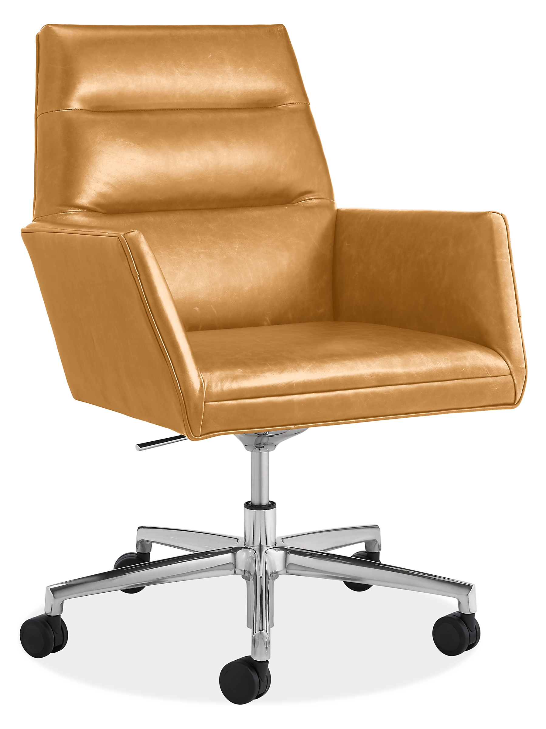 Tenley Office Chair in Cyrus Camel Leather