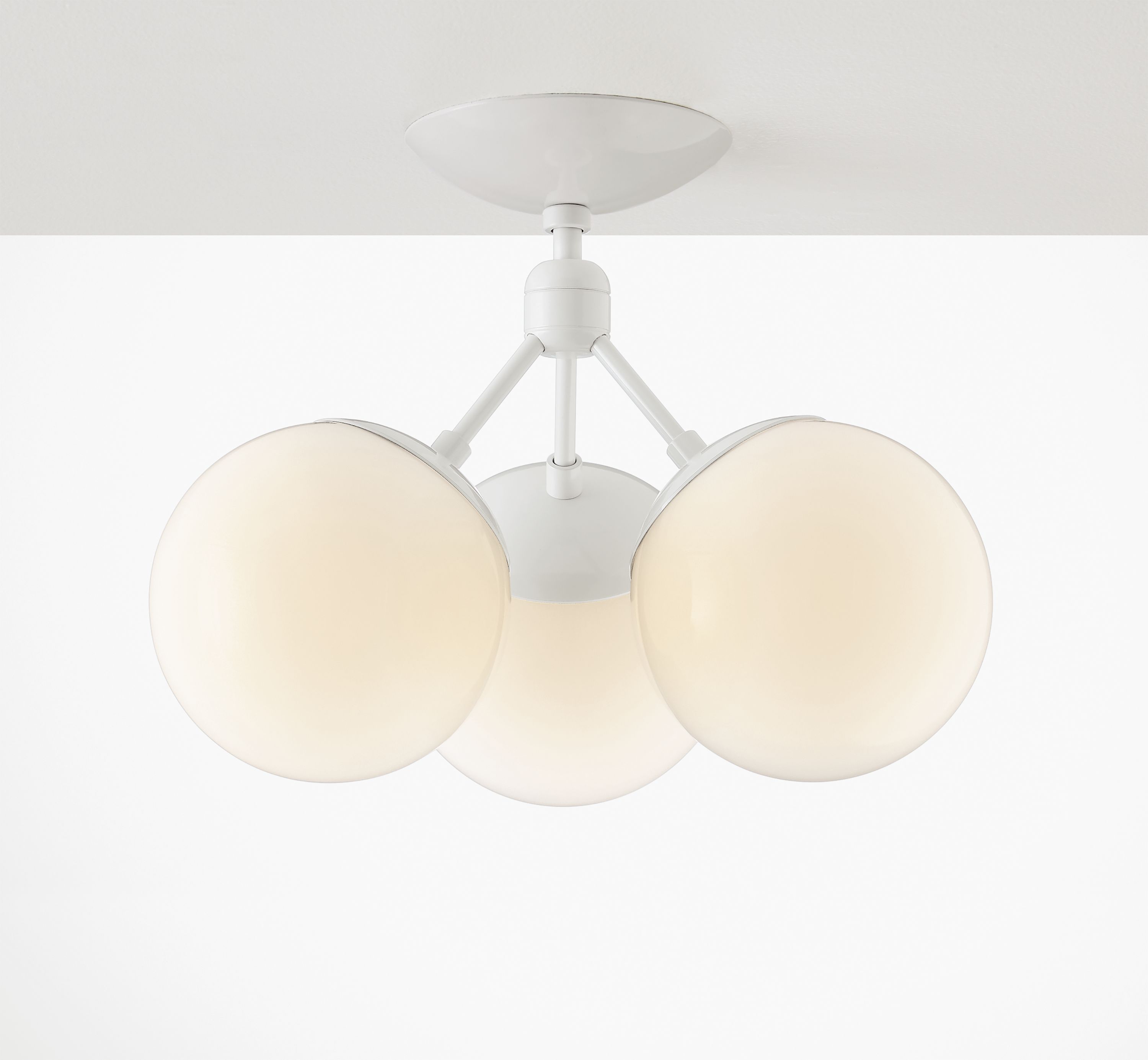 Triton Flushmount in Chalk