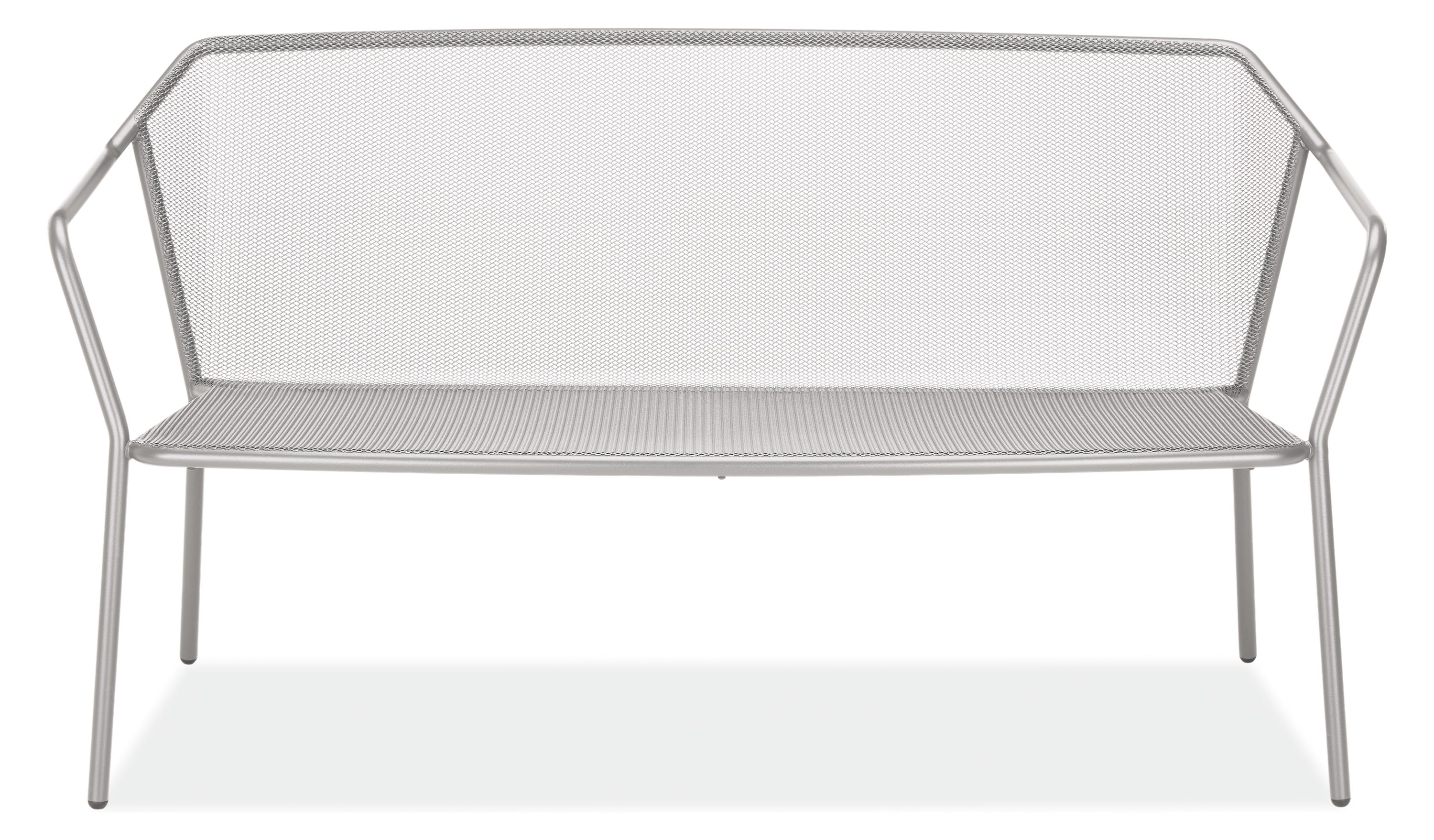 Theo 55" Sofa in Silver