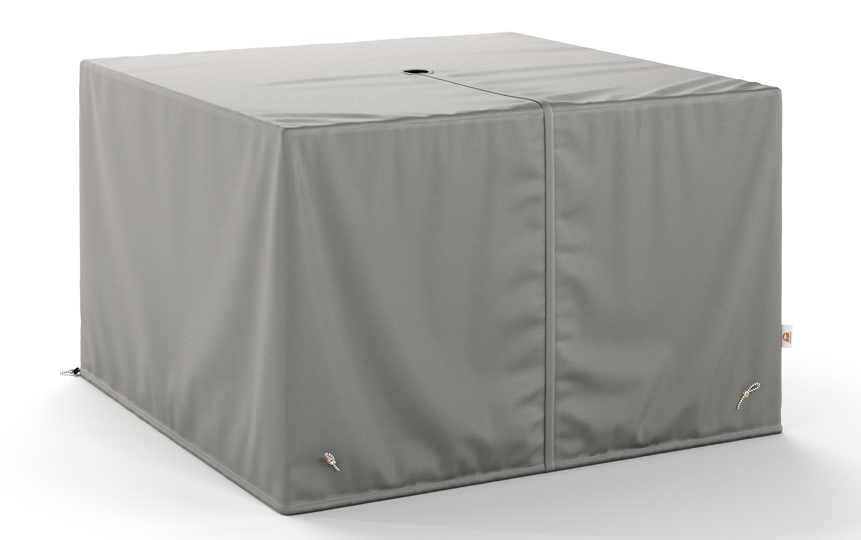 Outdoor Cover for Table/Chairs w/Umbrella Hole 47w 47d 30h with Hooks