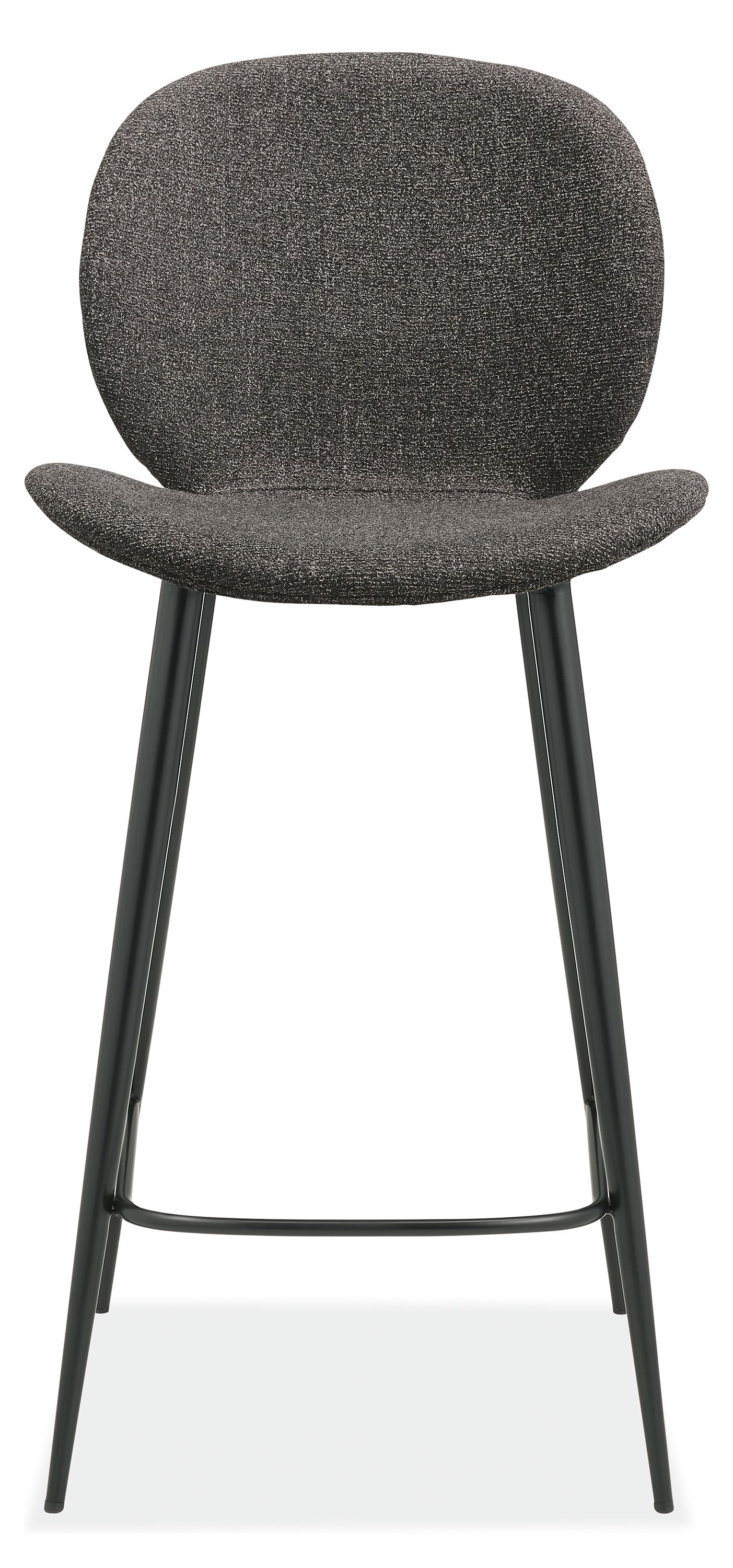 Gwen Counter Stool in Radford Grey w/Graphite Legs