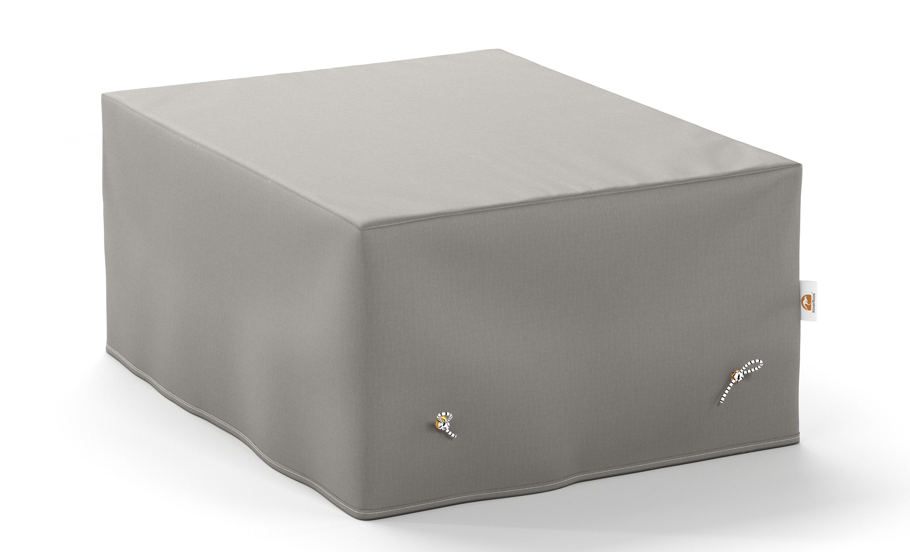 Outdoor Cover for Ottoman 30.5w 24d 13.5h with Hooks