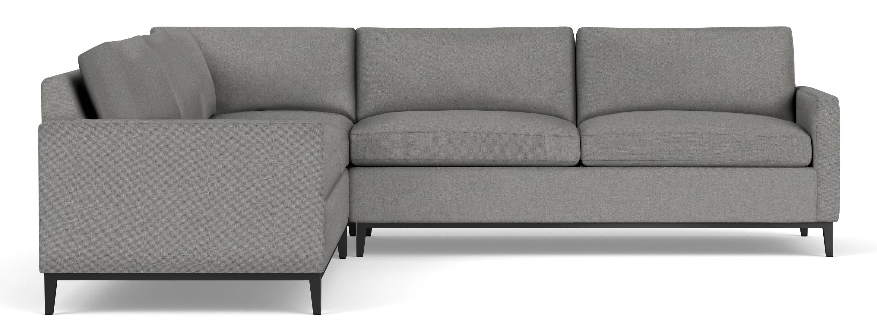 Tomas Sectionals with Steel Base