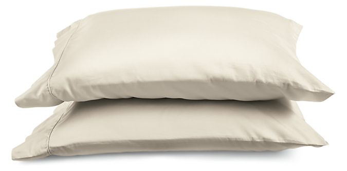 Tailored Sateen Standard Pillowcase Pair