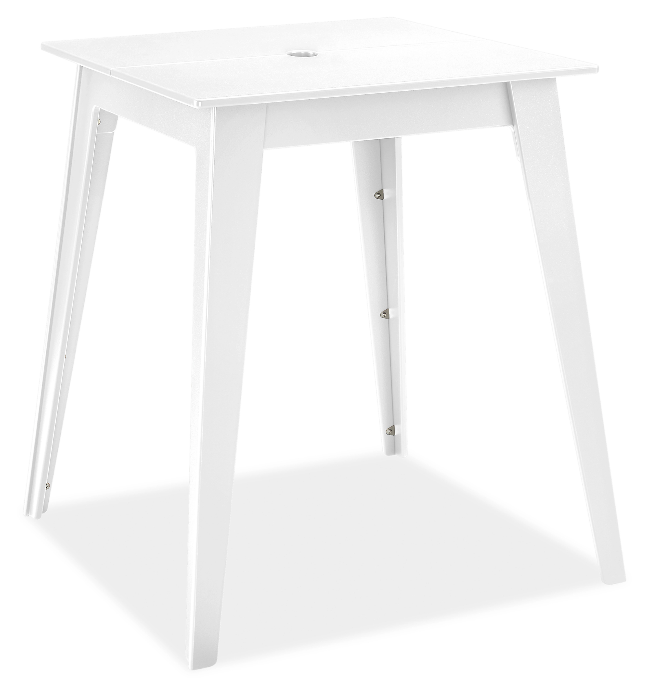 Aspen 32w 32d 36h Counter Table with Umbrella Hole