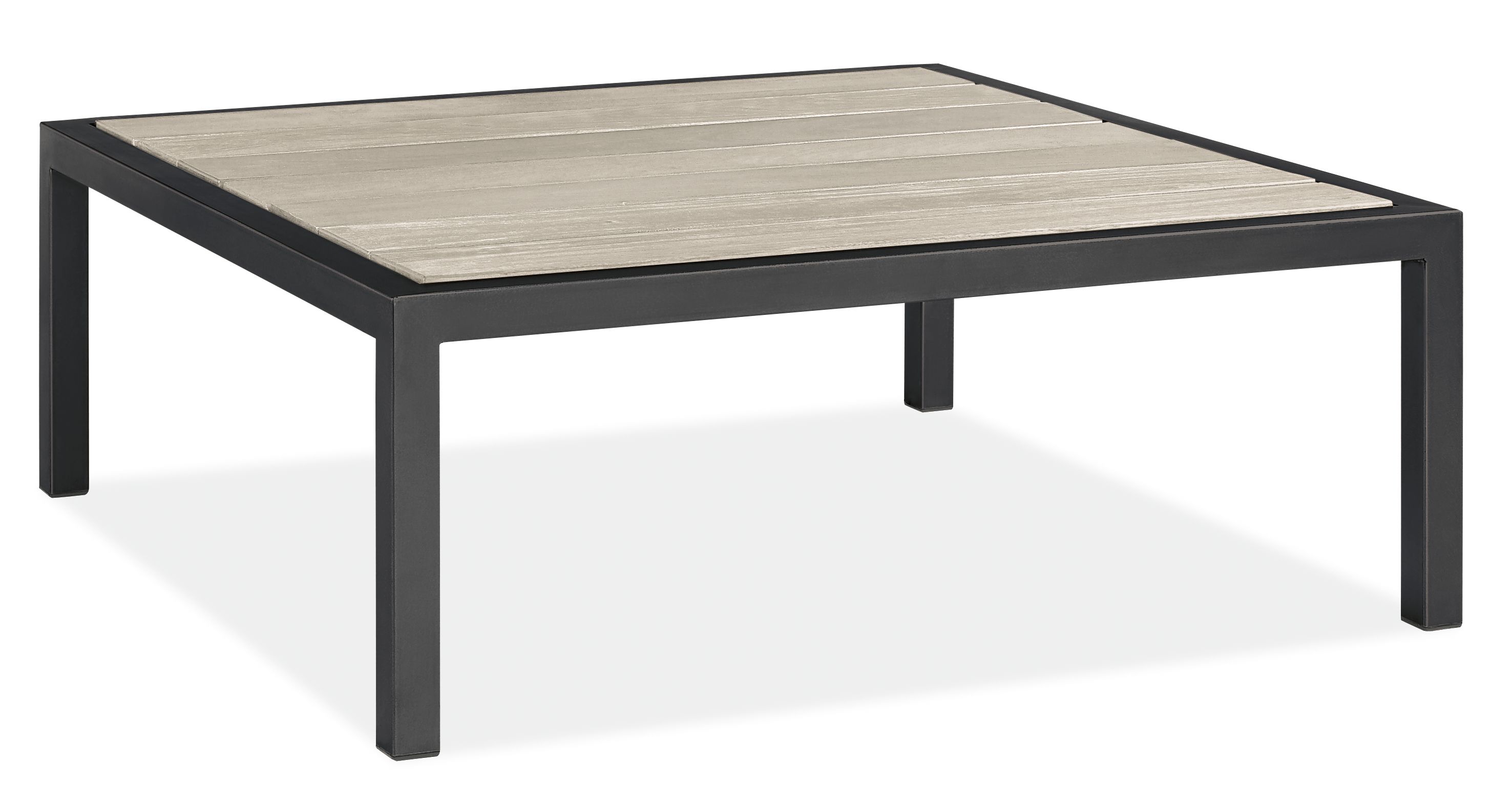 Montego 36w 36d 13h Coffee Table in Thermally Modified Ash with Graphite